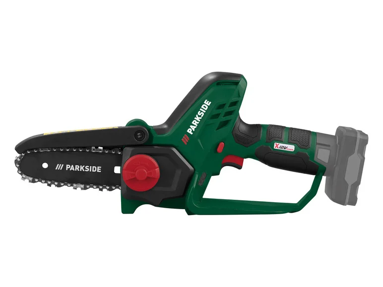 PARKSIDE® Mini-tronçonneuse à bois sans fil PGHSA 12 C3. 12 V