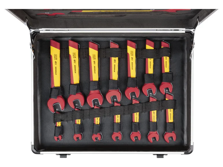 PARKSIDE® Jeu de clés à douilles ou Jeu de clés à fourche à une bouche. 20 pièces