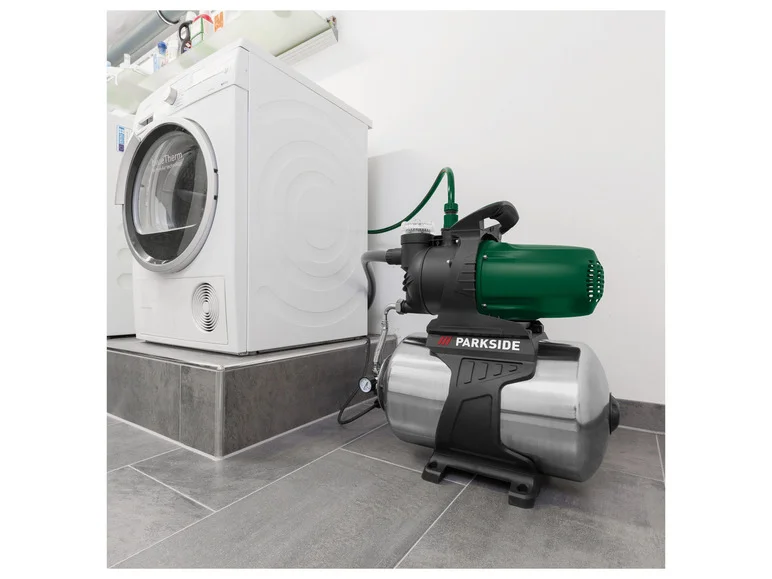 PARKSIDE® Station de pompage domestique en acier inoxydable PHWW 1300 B1