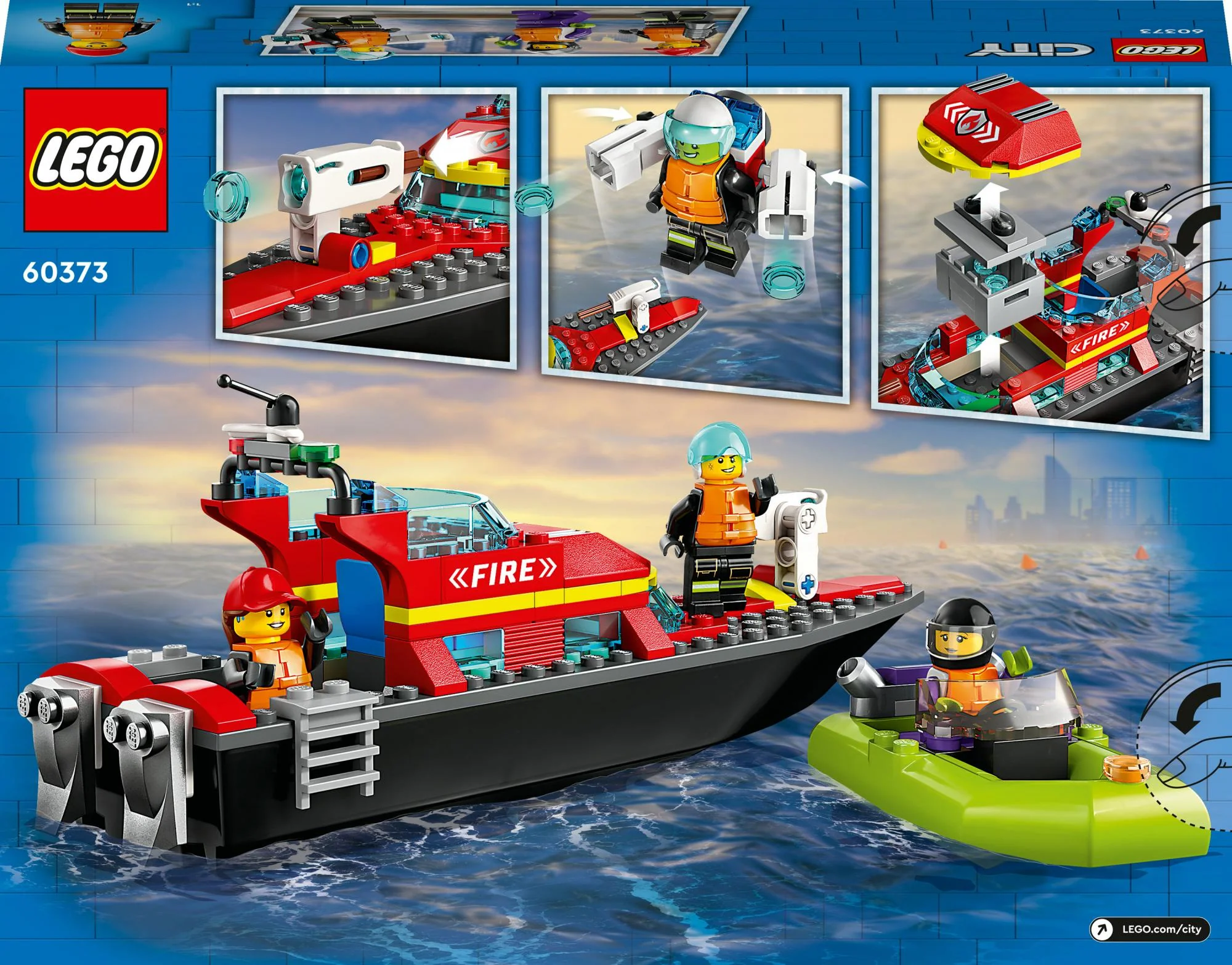 LEGO 60373 City Fire Boat