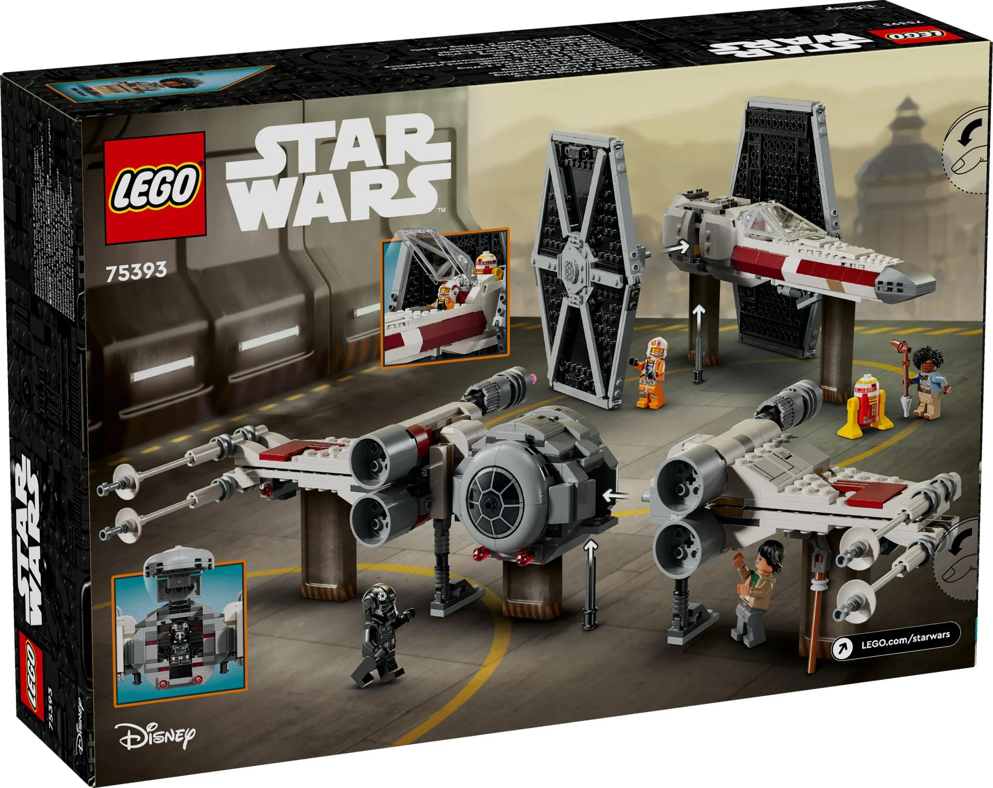 LEGO 75393 Star Wars Mashup of TIE Fighter & X-Wing