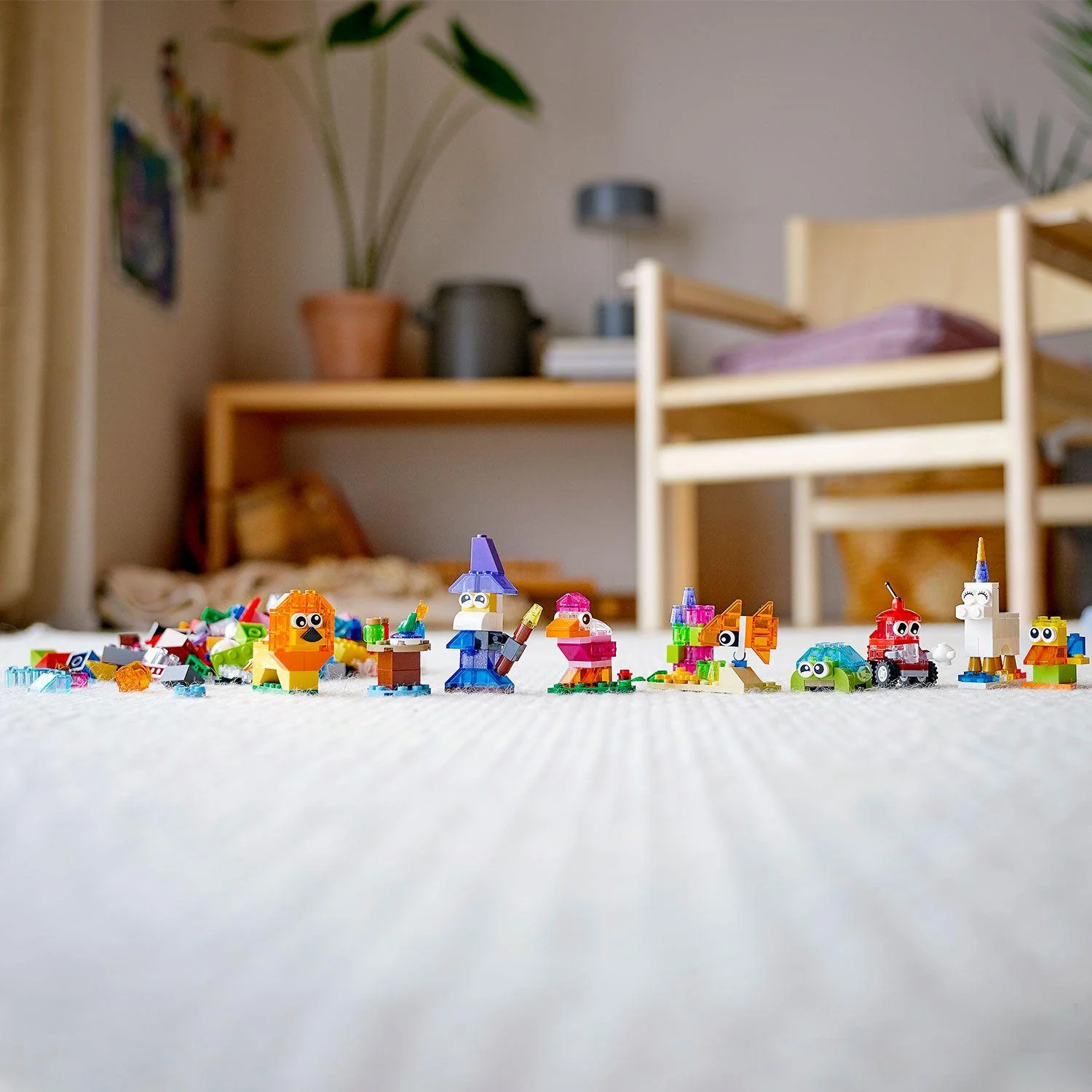 LEGO Classic - Kreative Gennemsigtige Koldser (11013)