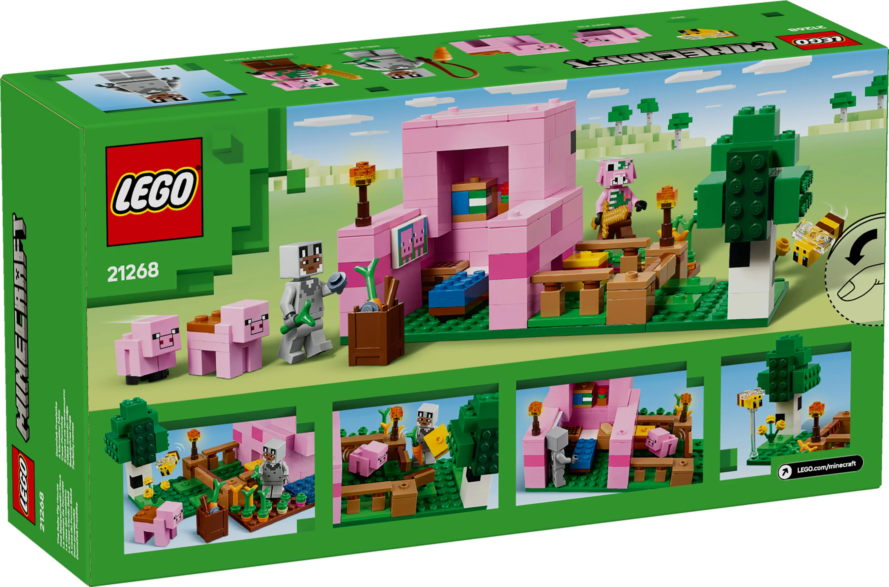 LEGO 21268 Minecraft The Baby Pig House