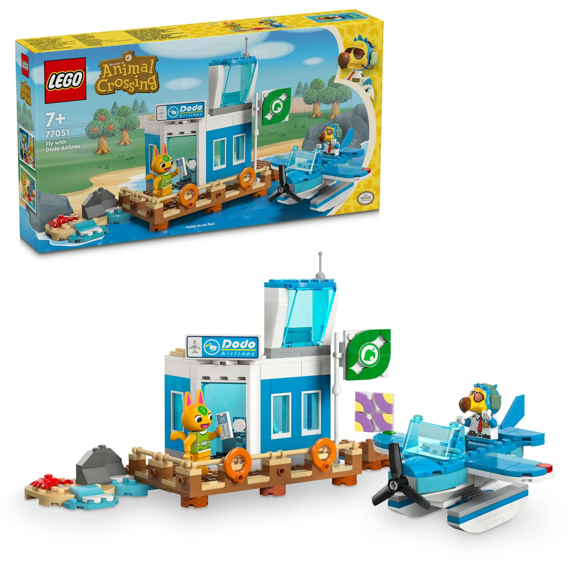 LEGO - Animal Crossing - Fly med Dodo Airlines (77051)