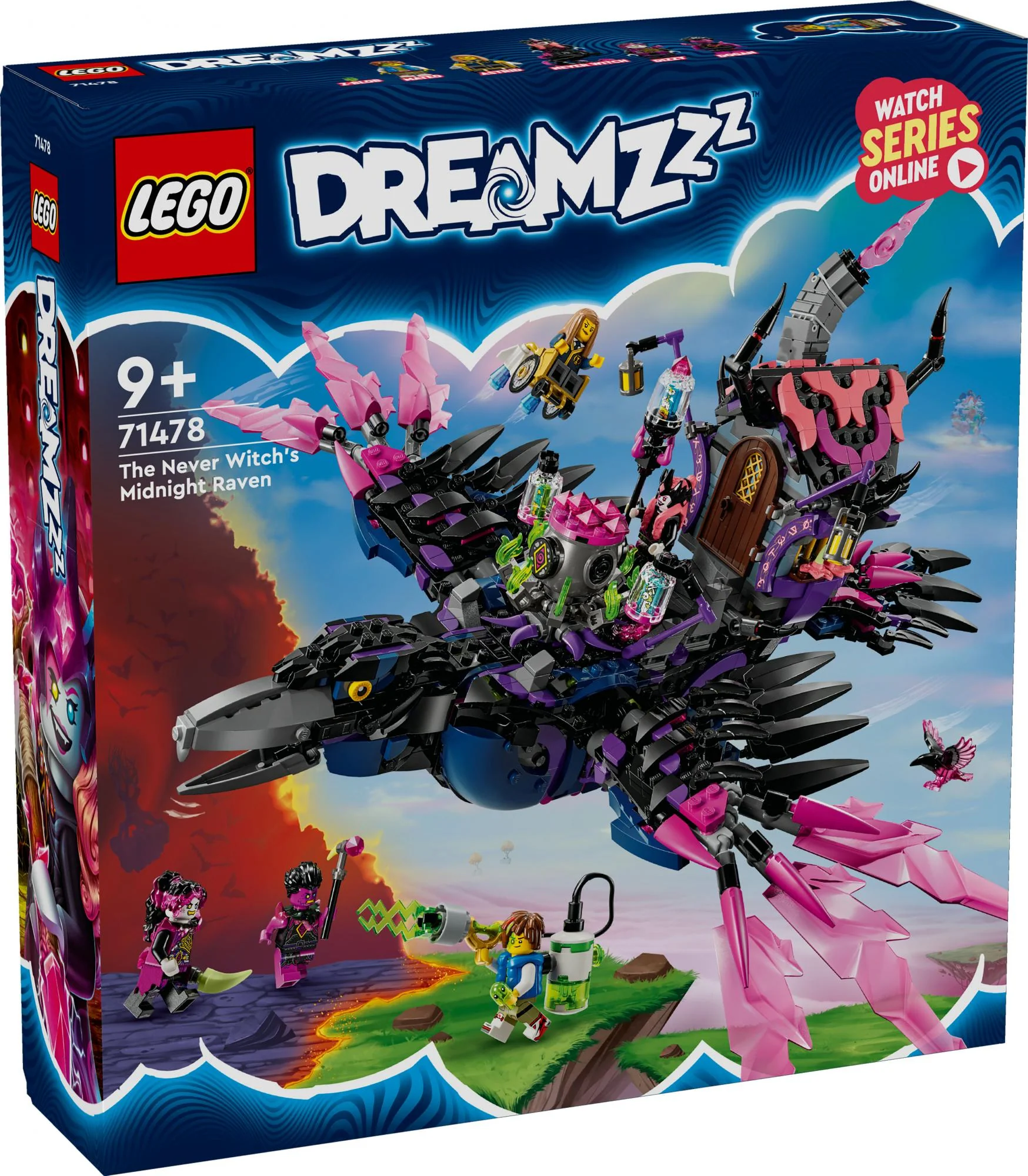 LEGO 71478 DREAMZzz The Neverwitch's Midnight Raven
