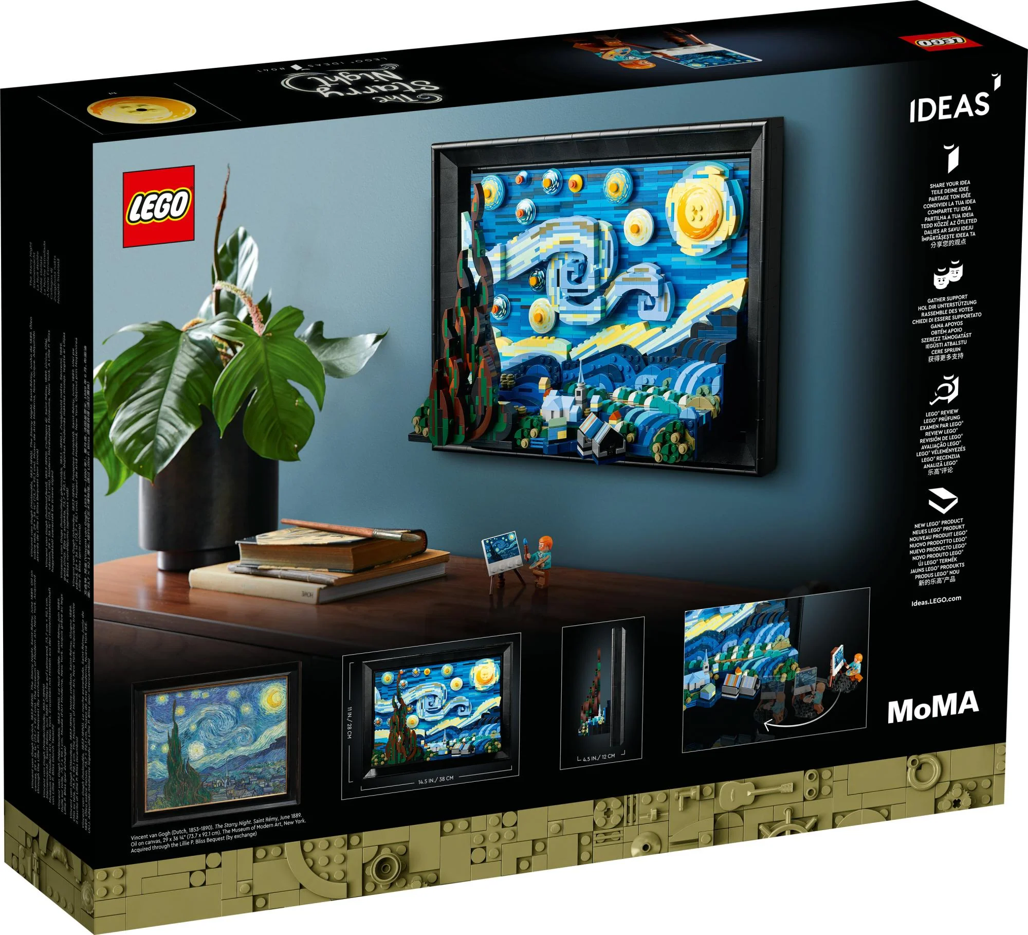 LEGO 21333 Ideas Vincent van Gogh - Starry Night
