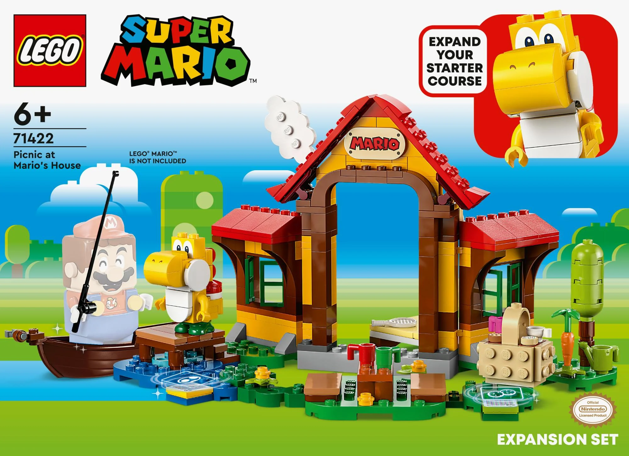 LEGO Super Mario - Picnic at Mario's House Expansion Set (71422)