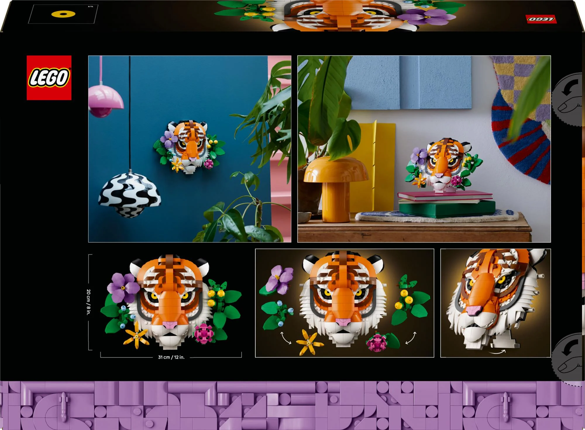 LEGO 31217 Art Fauna Collection - Tiger