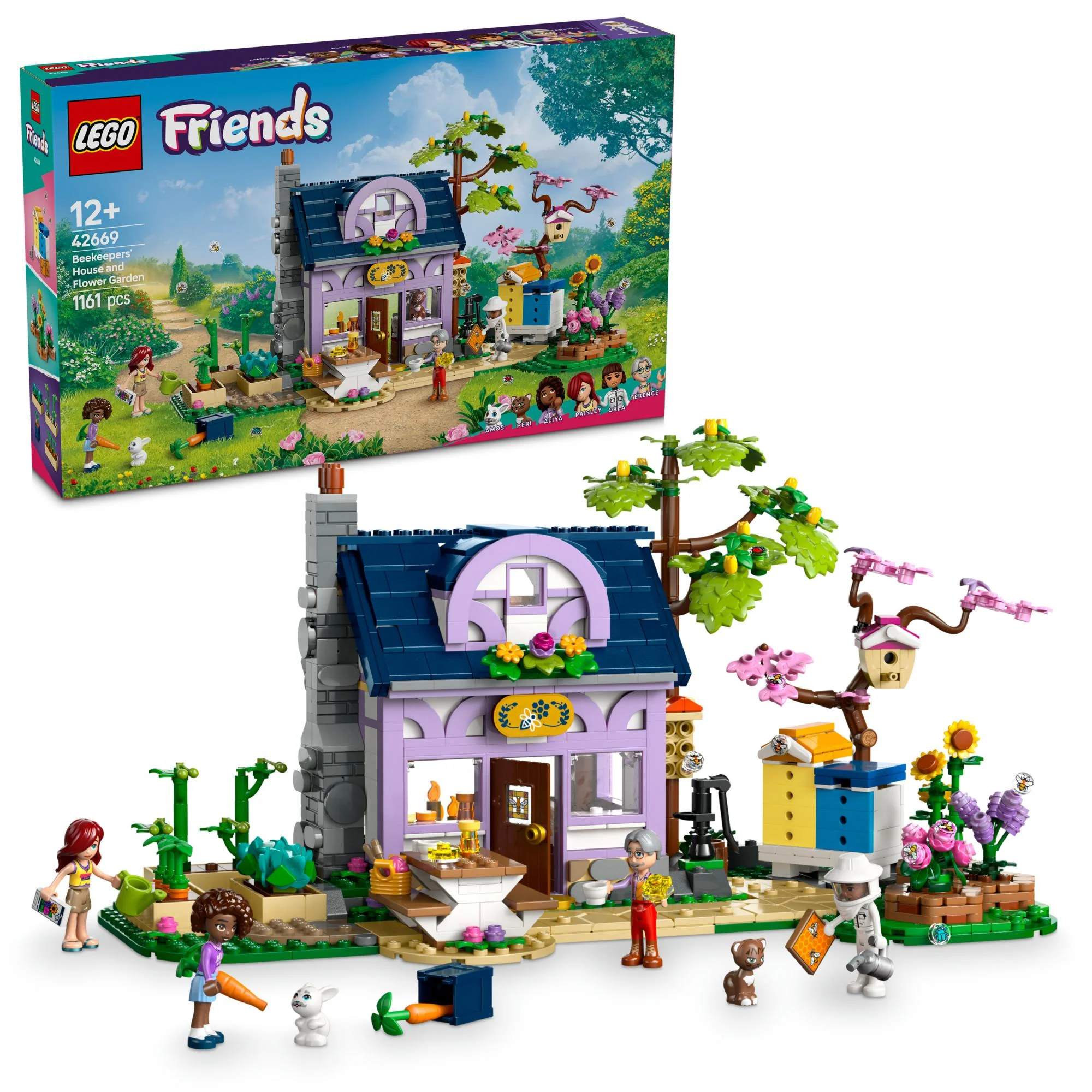 LEGO 42669 Friends Beekeepers' House and Flower Garden