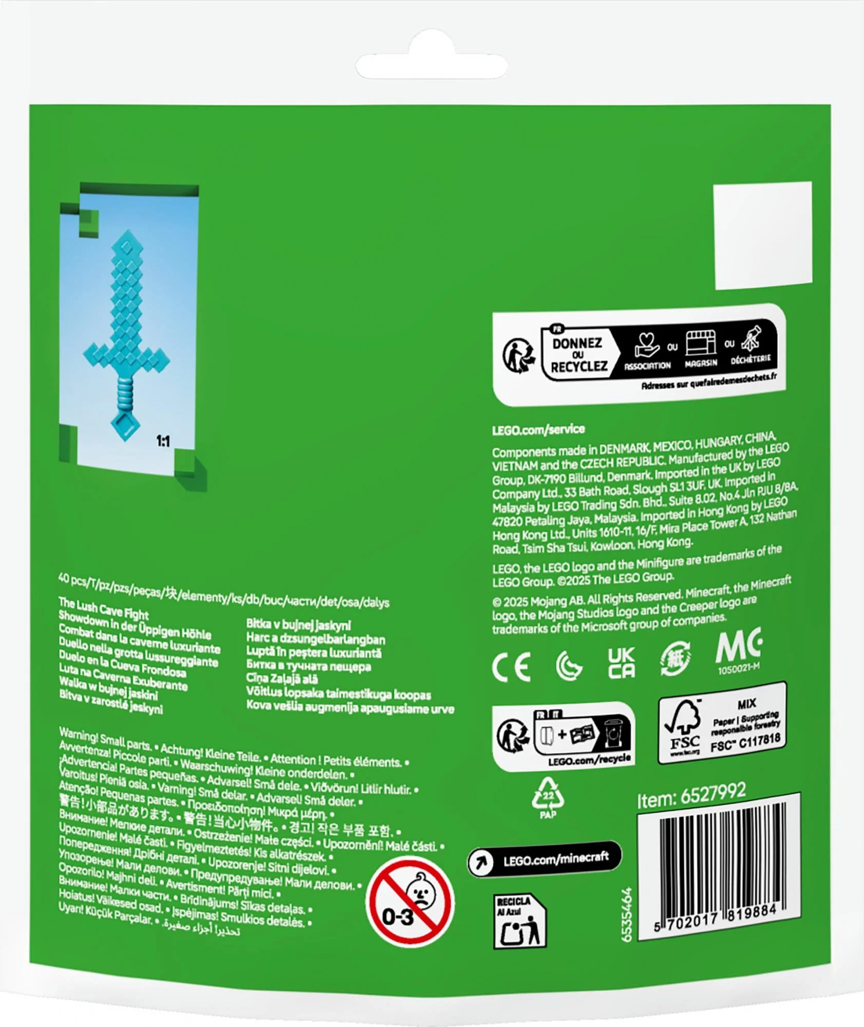 LEGO 30705 Minecraft Showdown at the Lush Cave