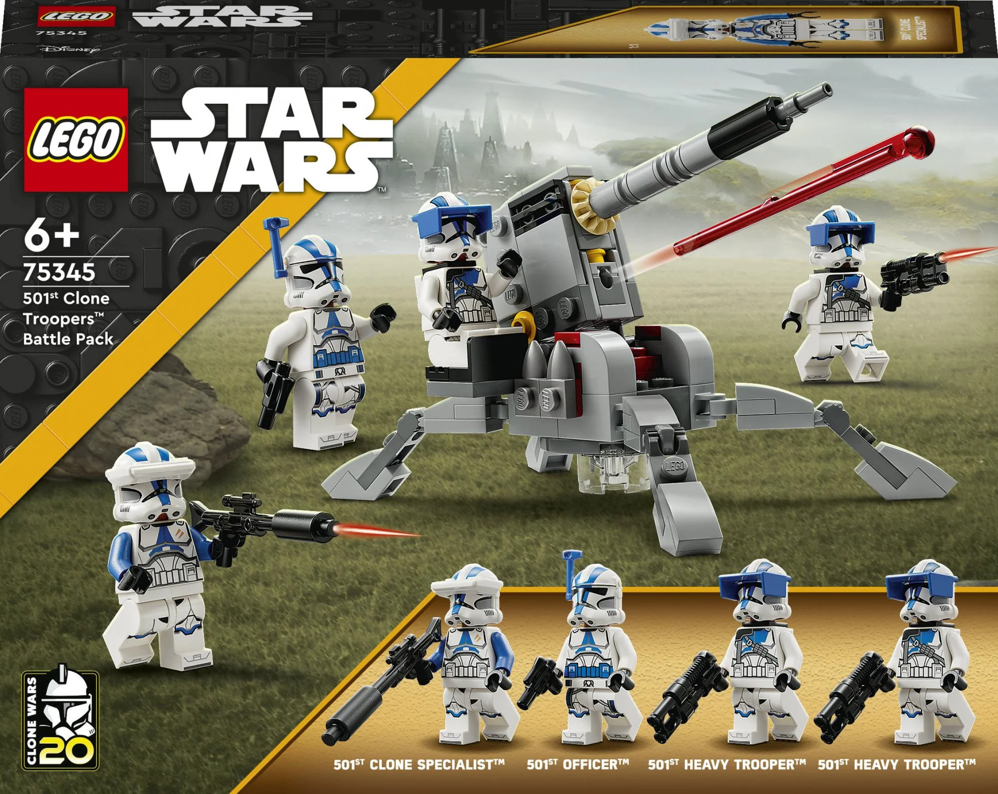 LEGO Star Wars - 501st Clone Troopers™ Battle Pack 75345