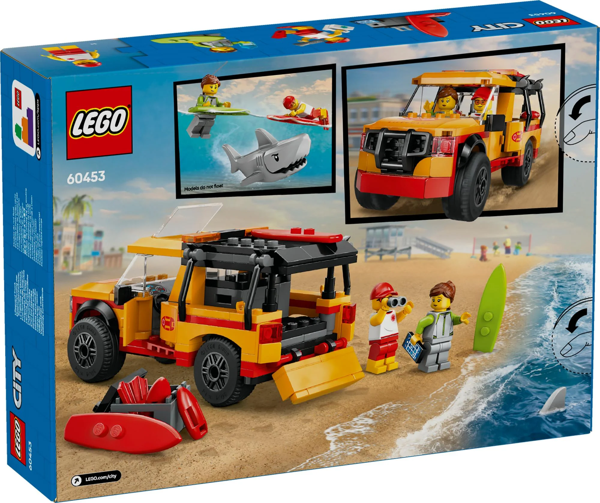 LEGO 60453 City Lifeguard Emergency Vehicle