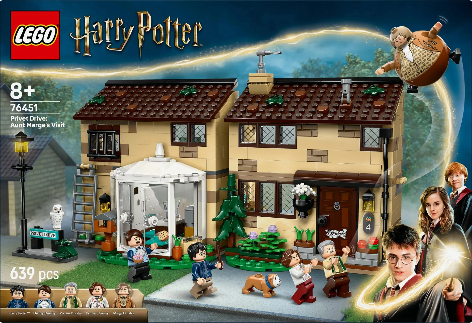 LEGO 76451 Harry Potter Privet Drive: Aunt Marge's Visit
