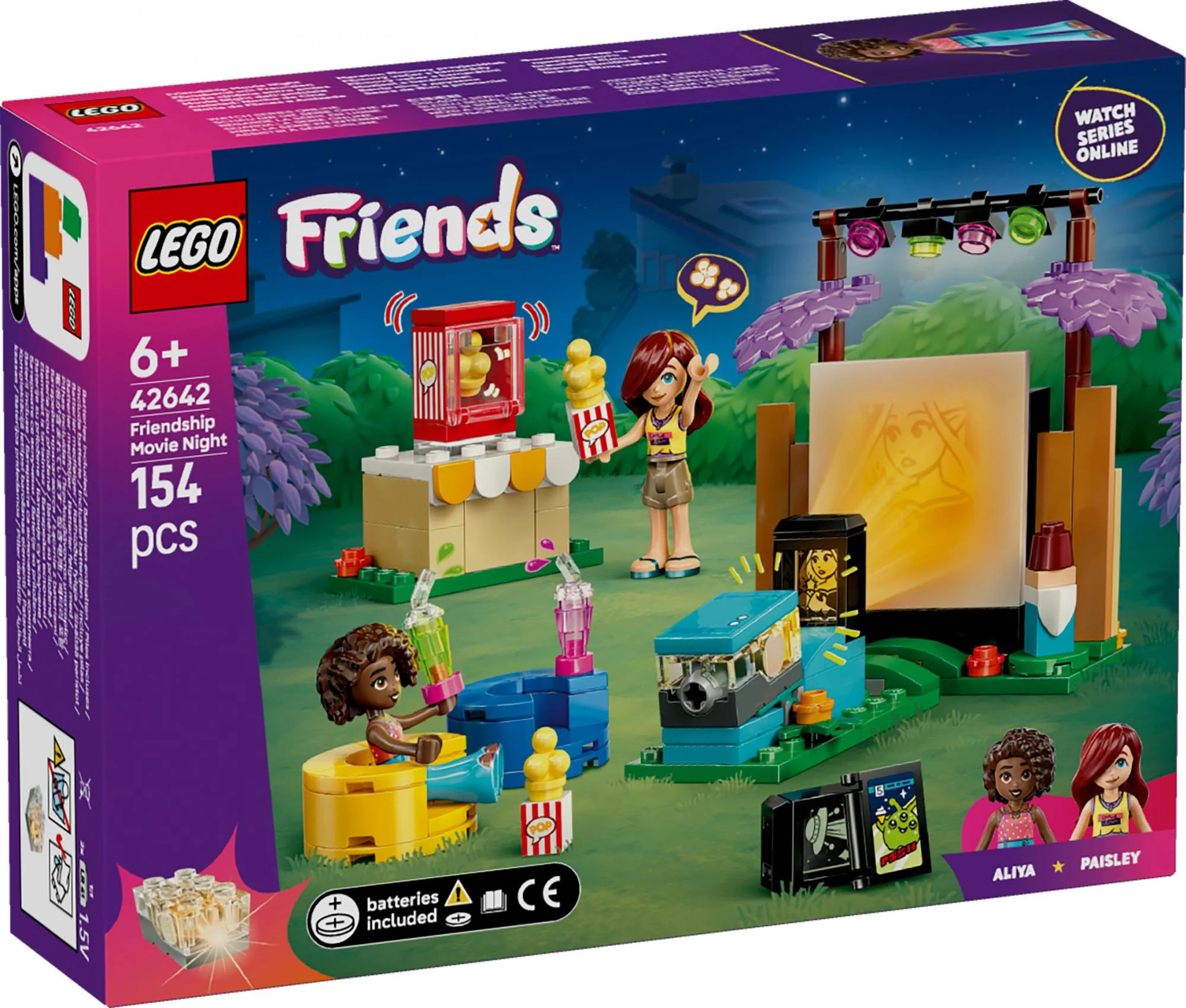 LEGO 42642 Friends Movie Night with Friends