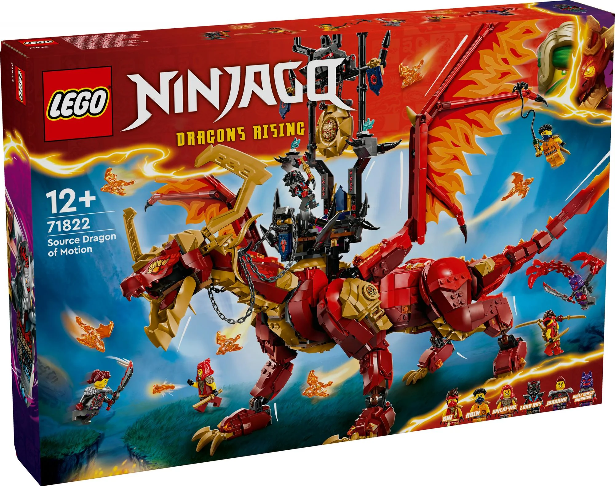 LEGO 71822 Ninjago Source Dragon of Movement