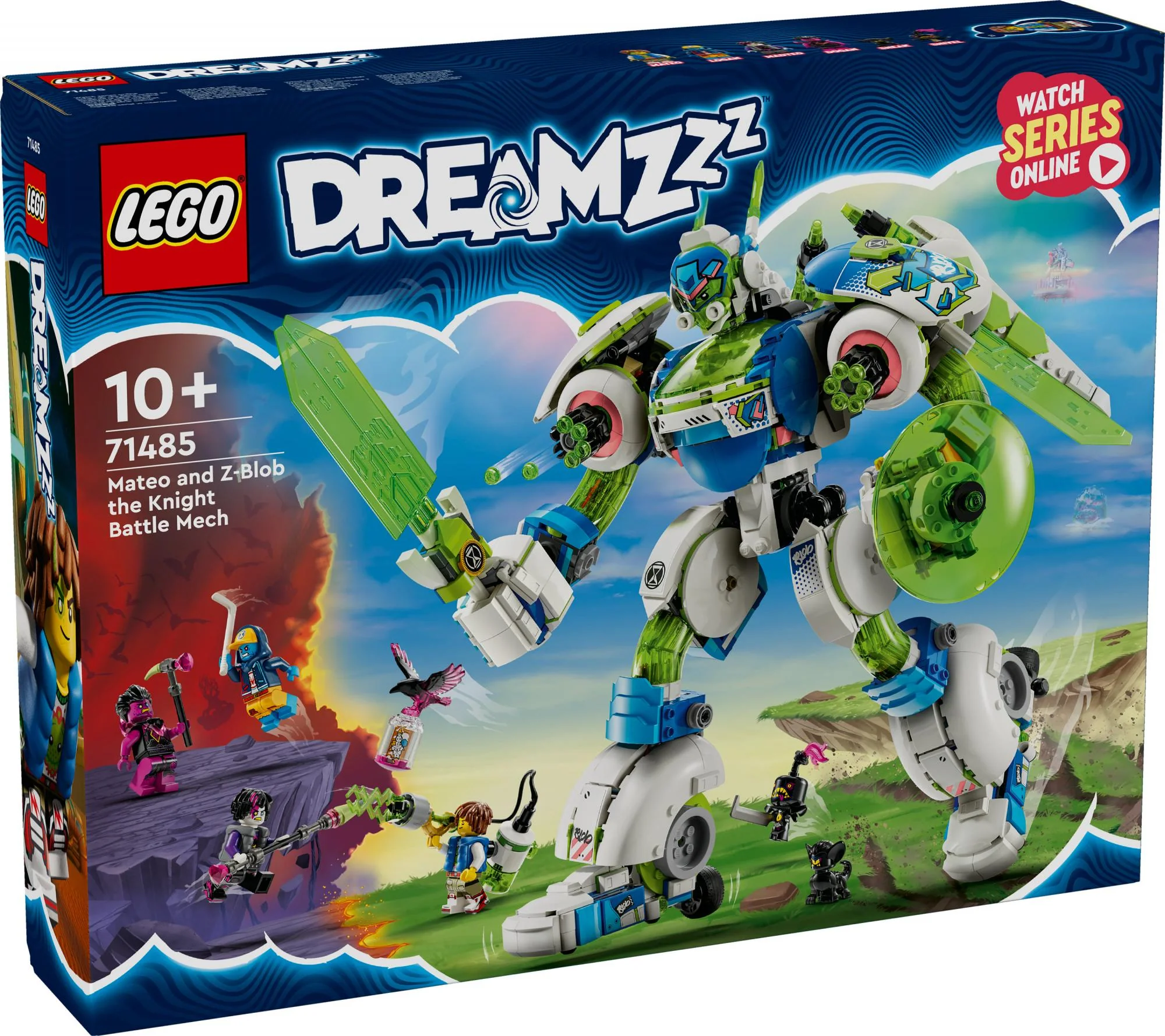 LEGO 71485 DREAMZzz Mateo and Z-Blob the Knight Mech