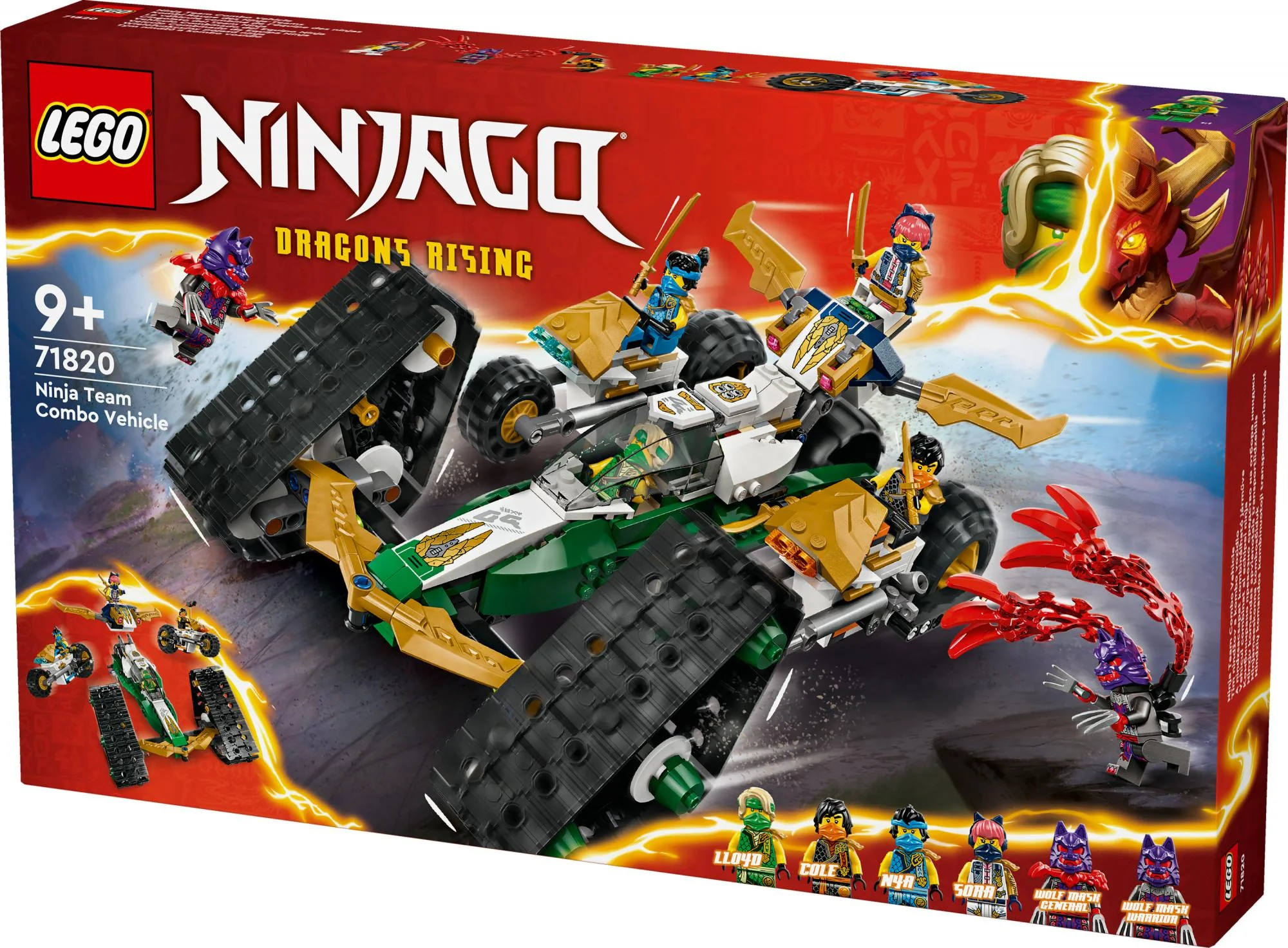 LEGO 71820 Ninjago Ninja Team Combi Crawler