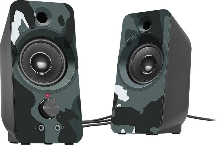 SpeedLink DAROC Stereo-Lautsprecher– Blaue Tarnung