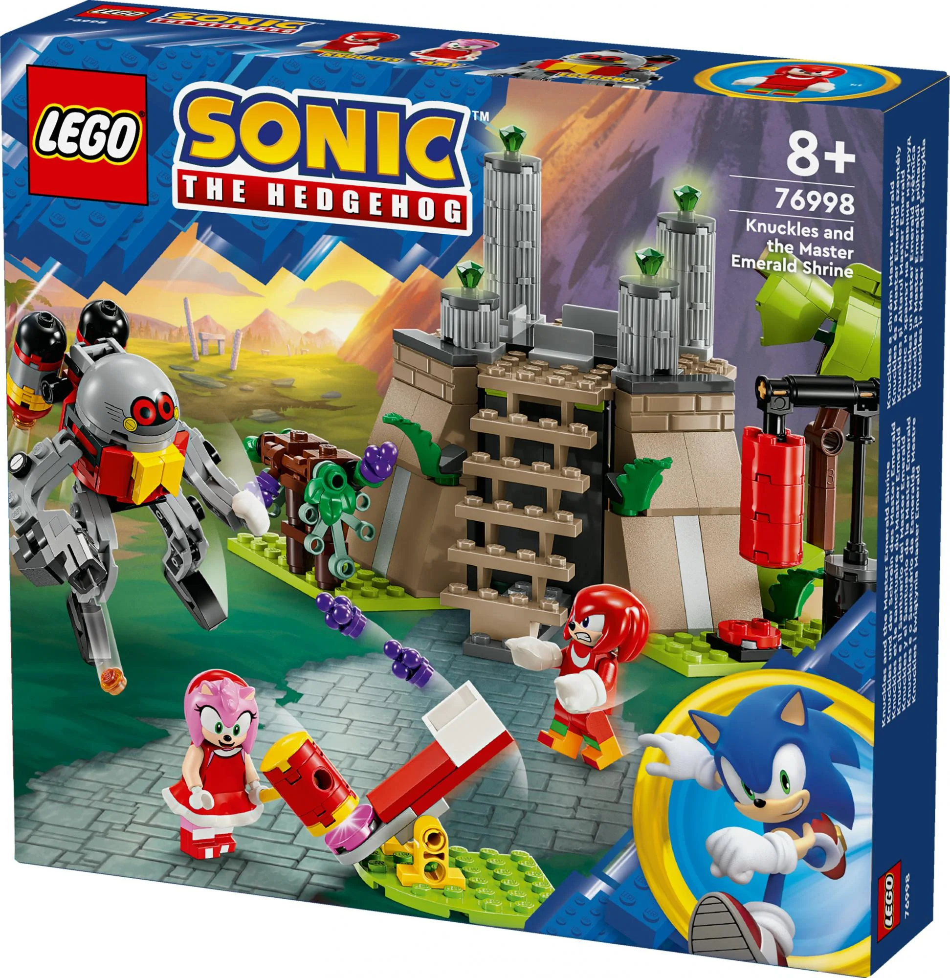 LEGO Sonic Knuckles and the Master Emerald Shrine (76998)