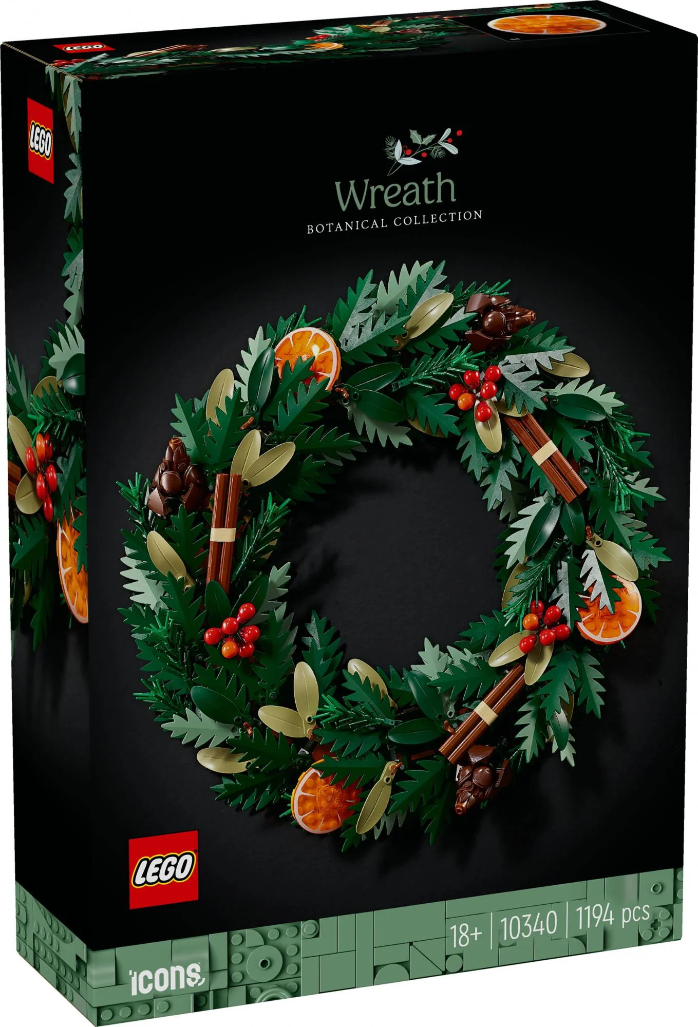 LEGO 10340 Icons Christmas Wreath