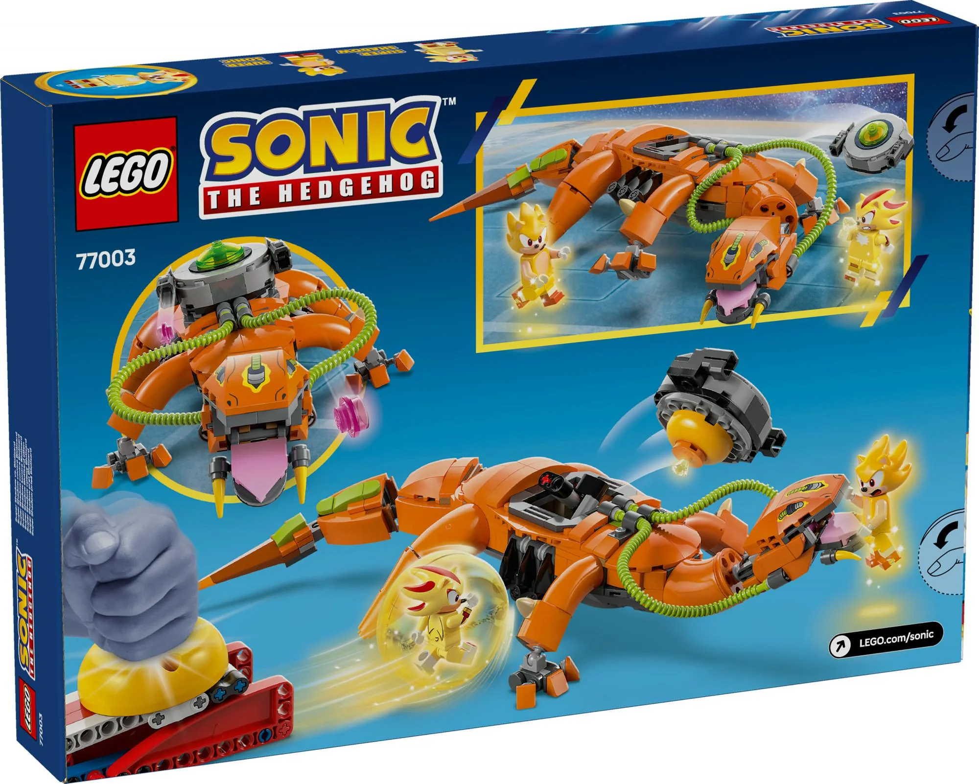 LEGO 77003 Sonic the Hedgehog Super Shadow vs. Biolizard