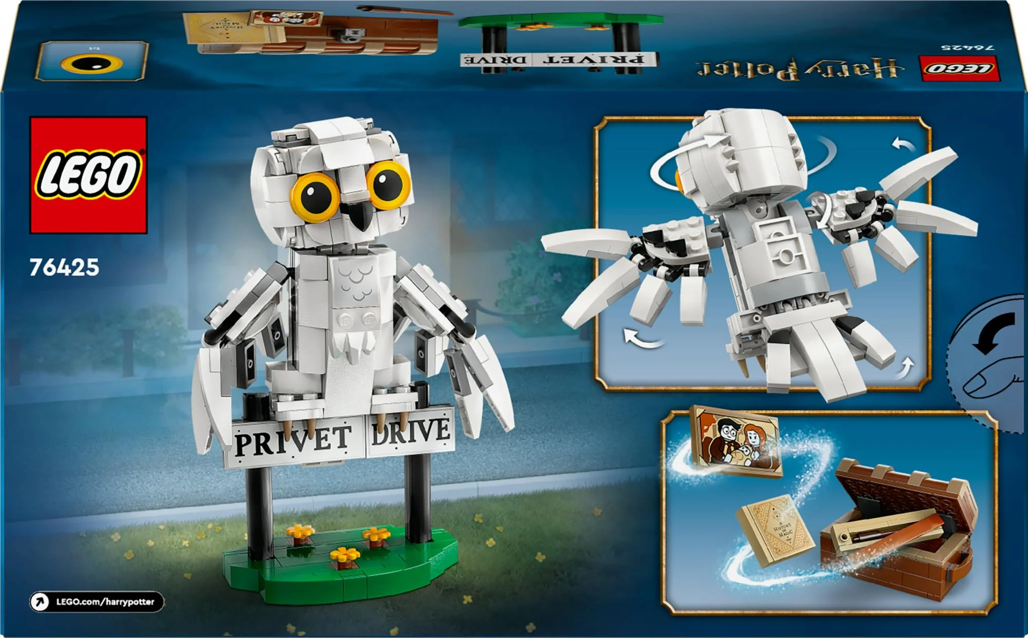 LEGO 76425 Harry Potter Hedwig on Privet Drive