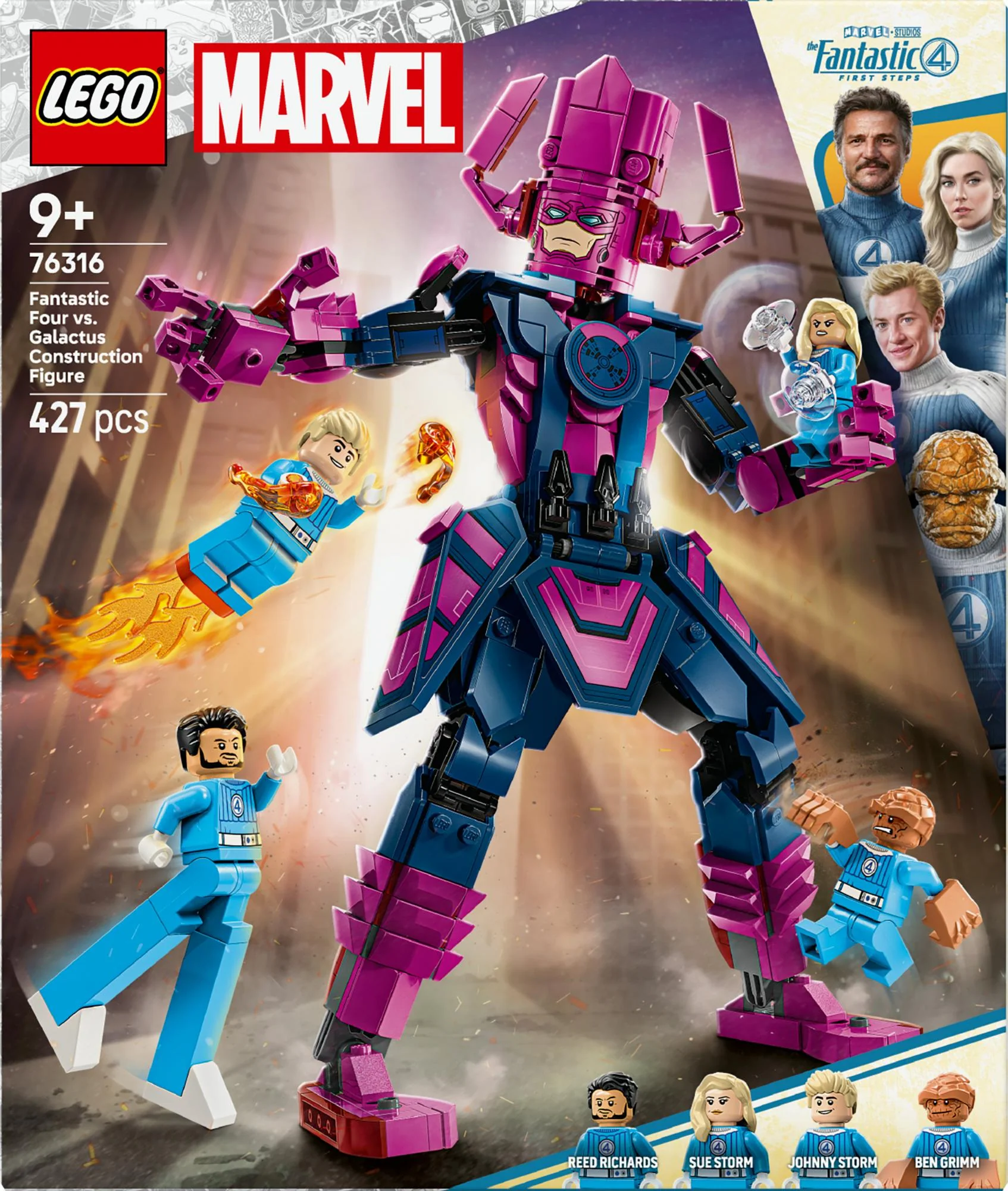 LEGO 76316 Marvel Super Heroes Fantastic Four vs. Galactus building figure