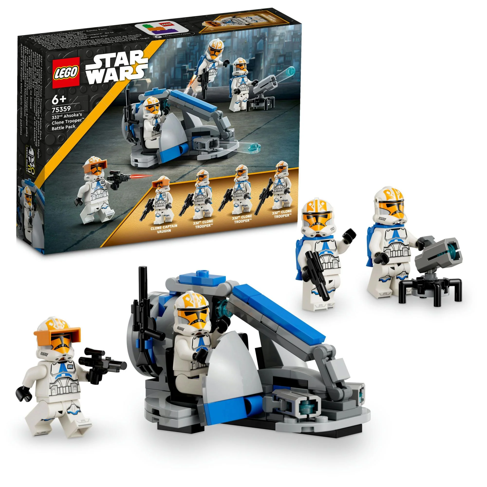 LEGO Star Wars - 332nd Ahsoka's Clone Trooper™ Battle Pack (75359)