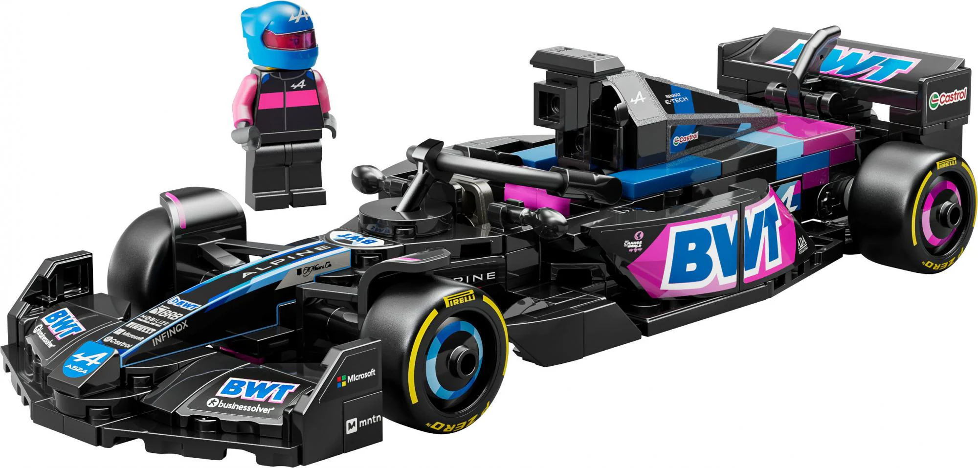 LEGO 77248 Speed Champions BWT Alpine F1 Team A524 Racing Car