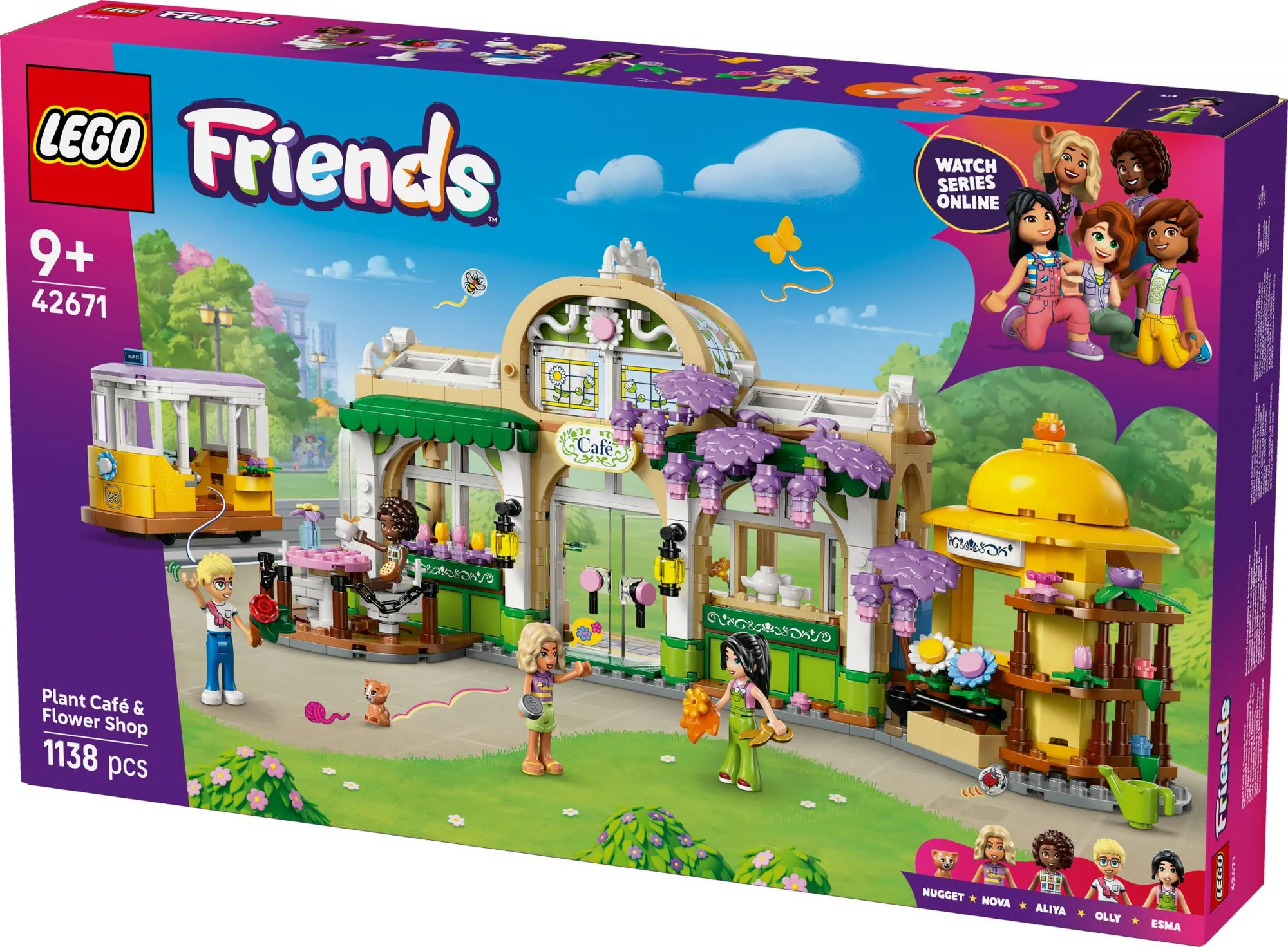LEGO 42671 Friends Plant Cafe and Flower Kiosk