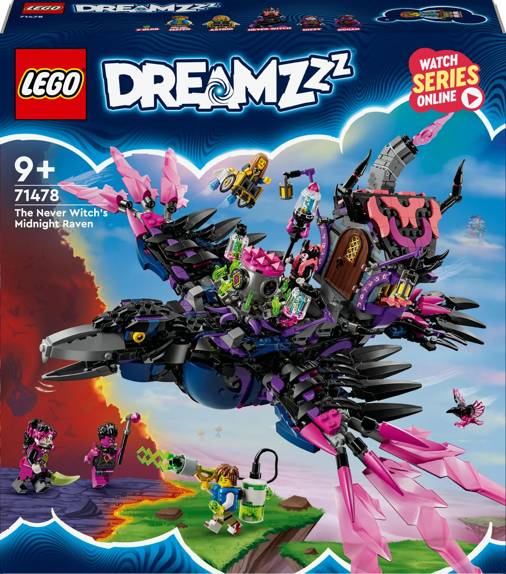 LEGO 71478 DREAMZzz The Neverwitch's Midnight Raven