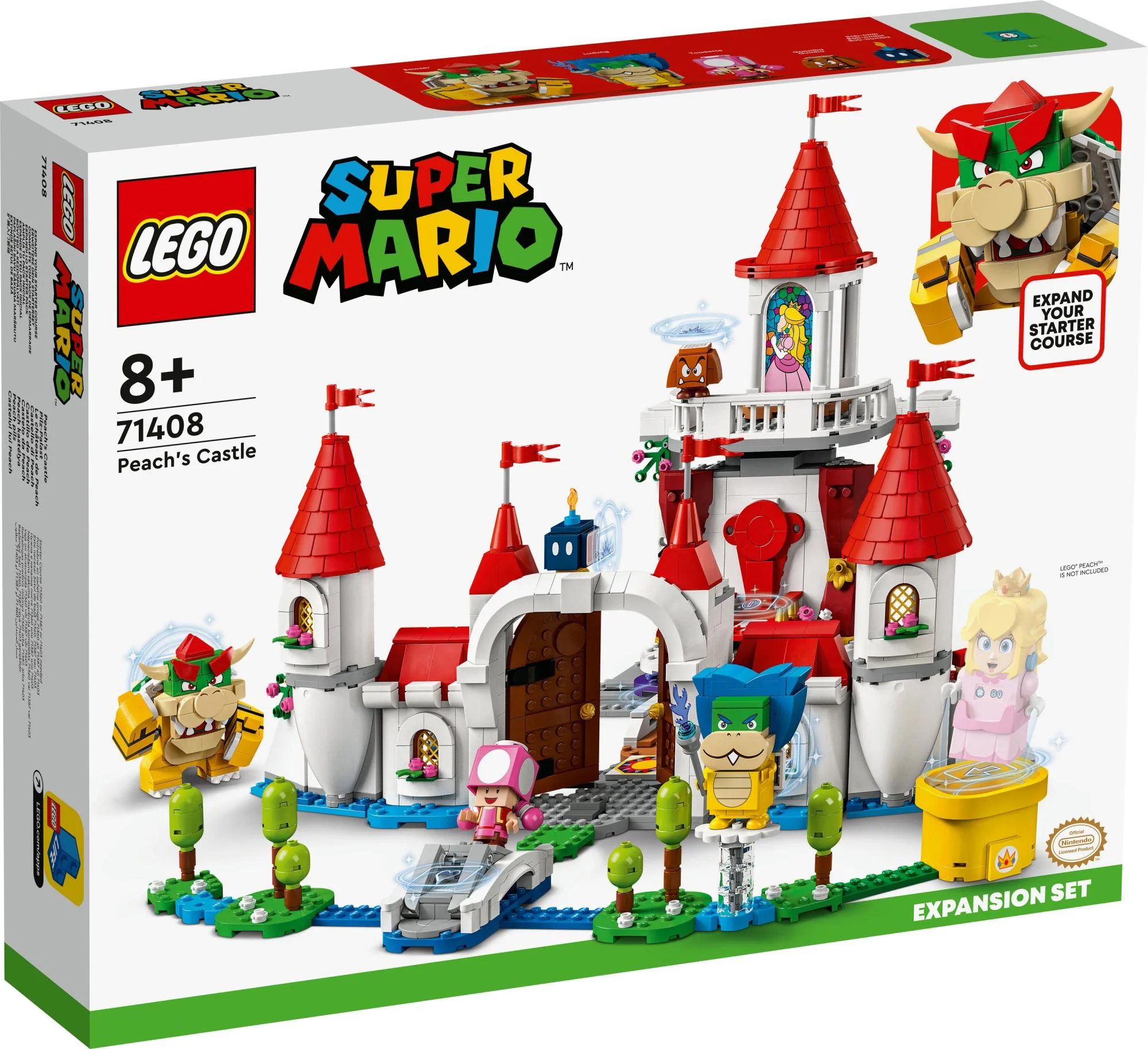 LEGO Super Mario - Peach's Castle Expansion Set (71408)