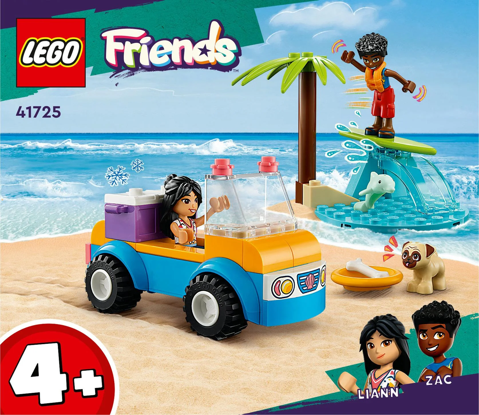 LEGO 41725 Friends Beach Buggy Fun