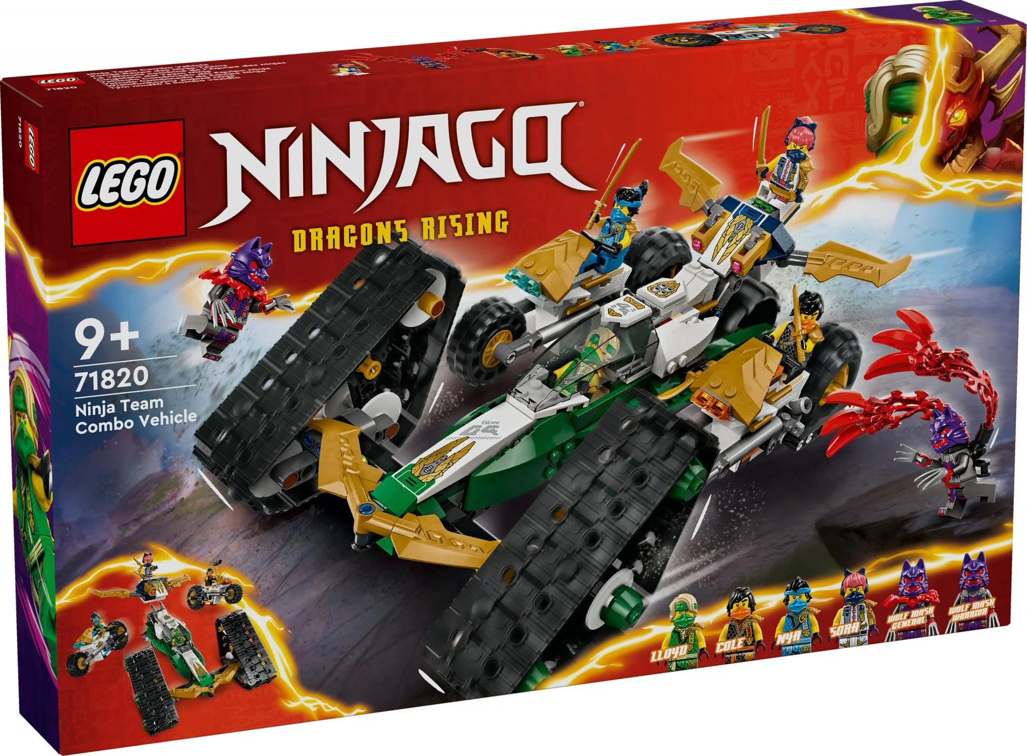 LEGO 71820 Ninjago Ninja Team Combi Crawler