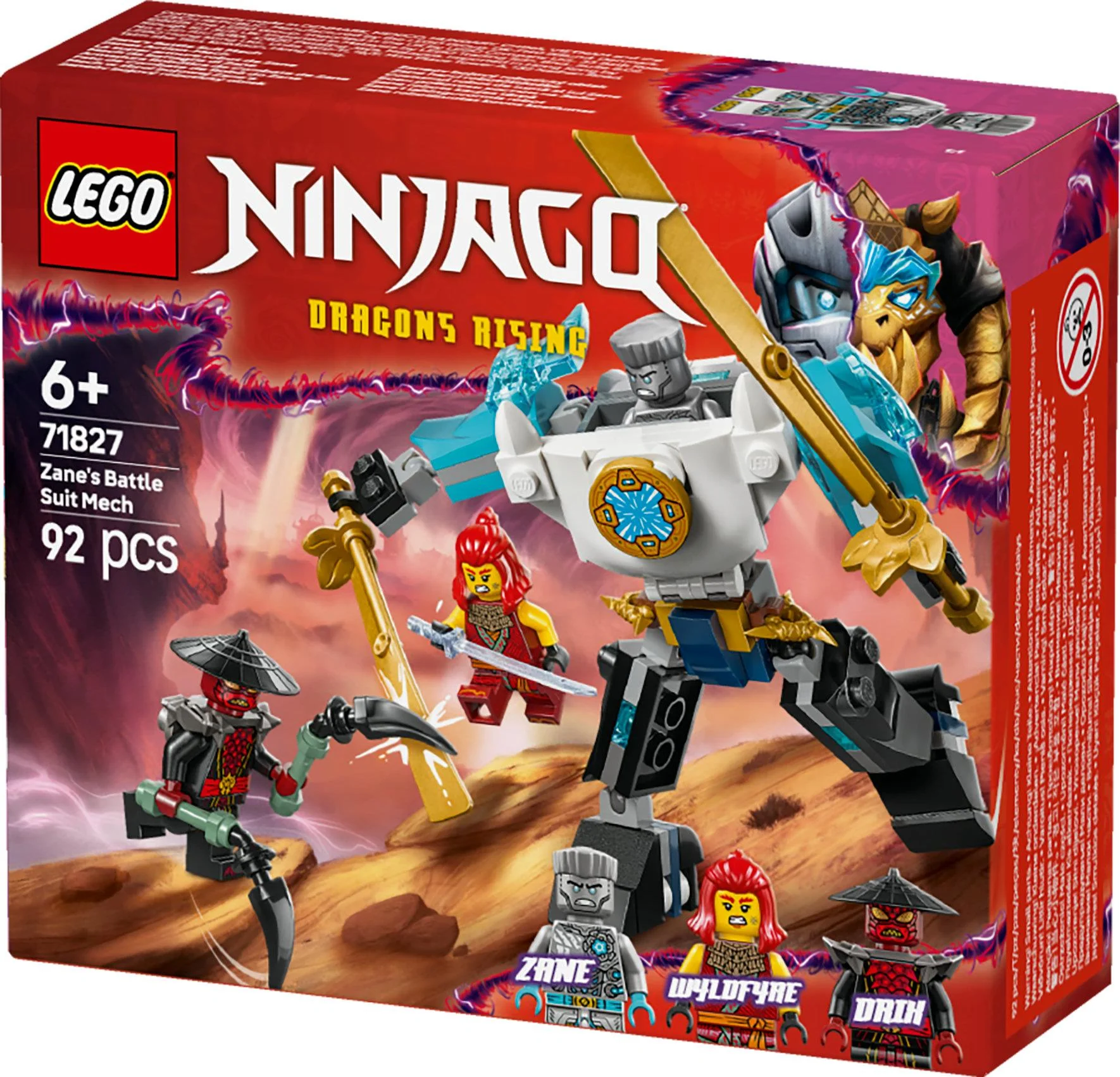 LEGO 71827 Ninjago Zane's Action Mech