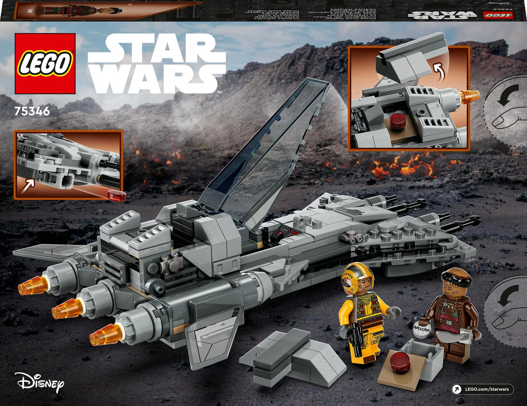 LEGO Star Wars - Pirate Snub Fighter (75346)