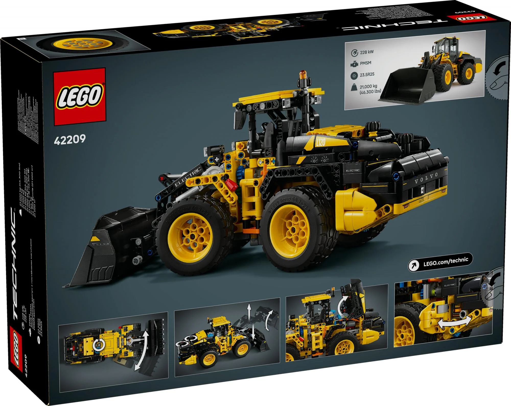 LEGO 42209 Technic Volvo L120 Electric Wheel Loader
