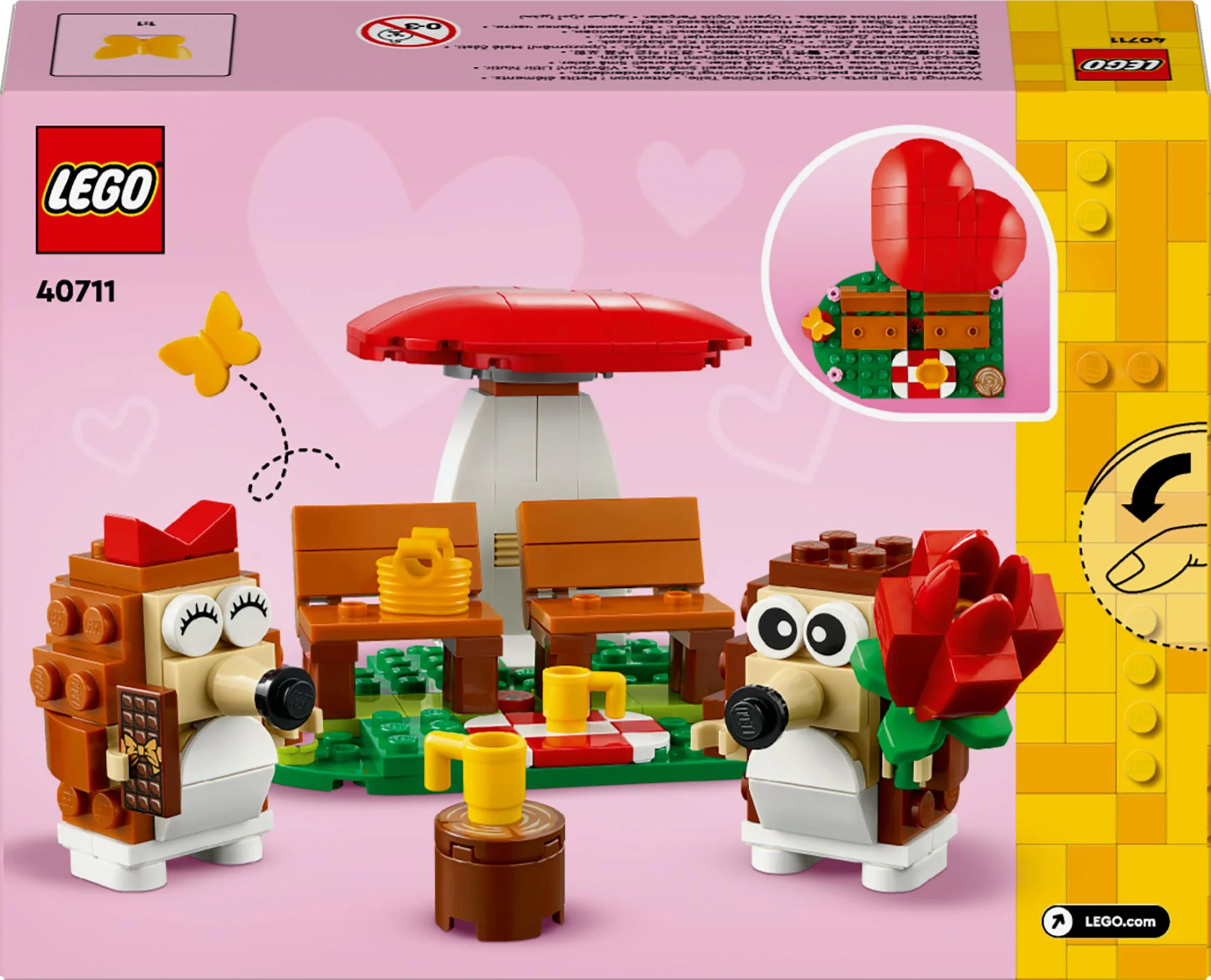 LEGO 40711 Iconic Hedgehog and her Picnic Date