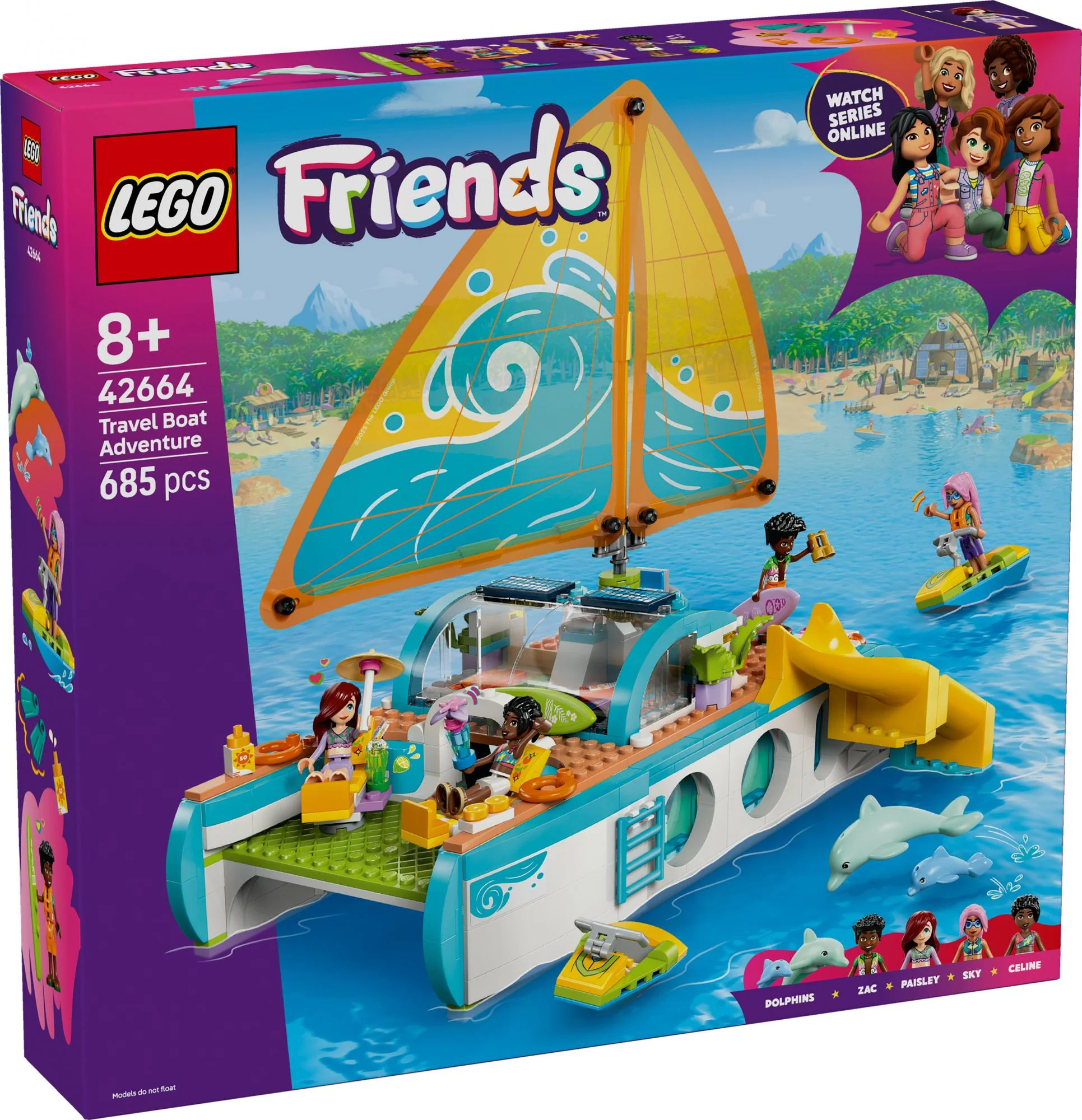 LEGO 42664 Friends Sailing Adventure