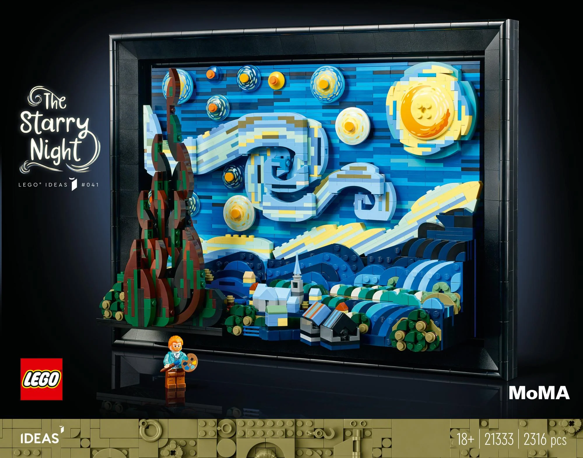 LEGO 21333 Ideas Vincent van Gogh - Starry Night