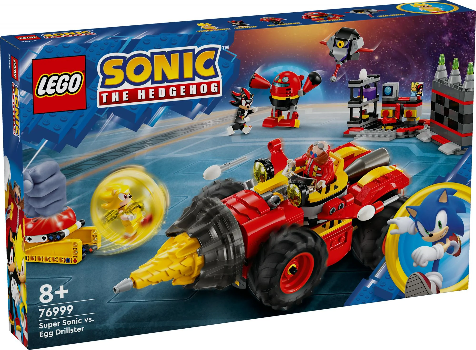 LEGO - Sonic - Super Sonic mod Egg Drillster (76999)