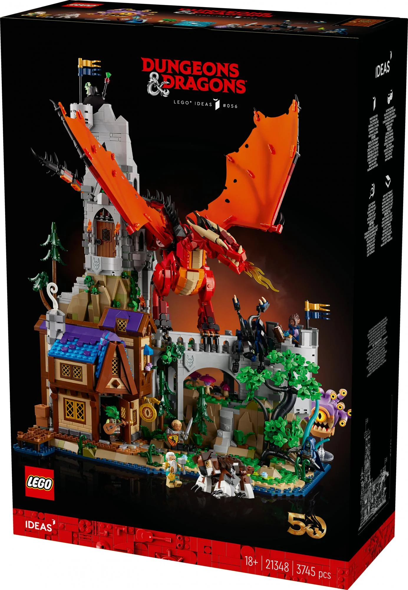 LEGO Ideas - Dungeons & Dragons: Red Dragon's Tale (21348.)