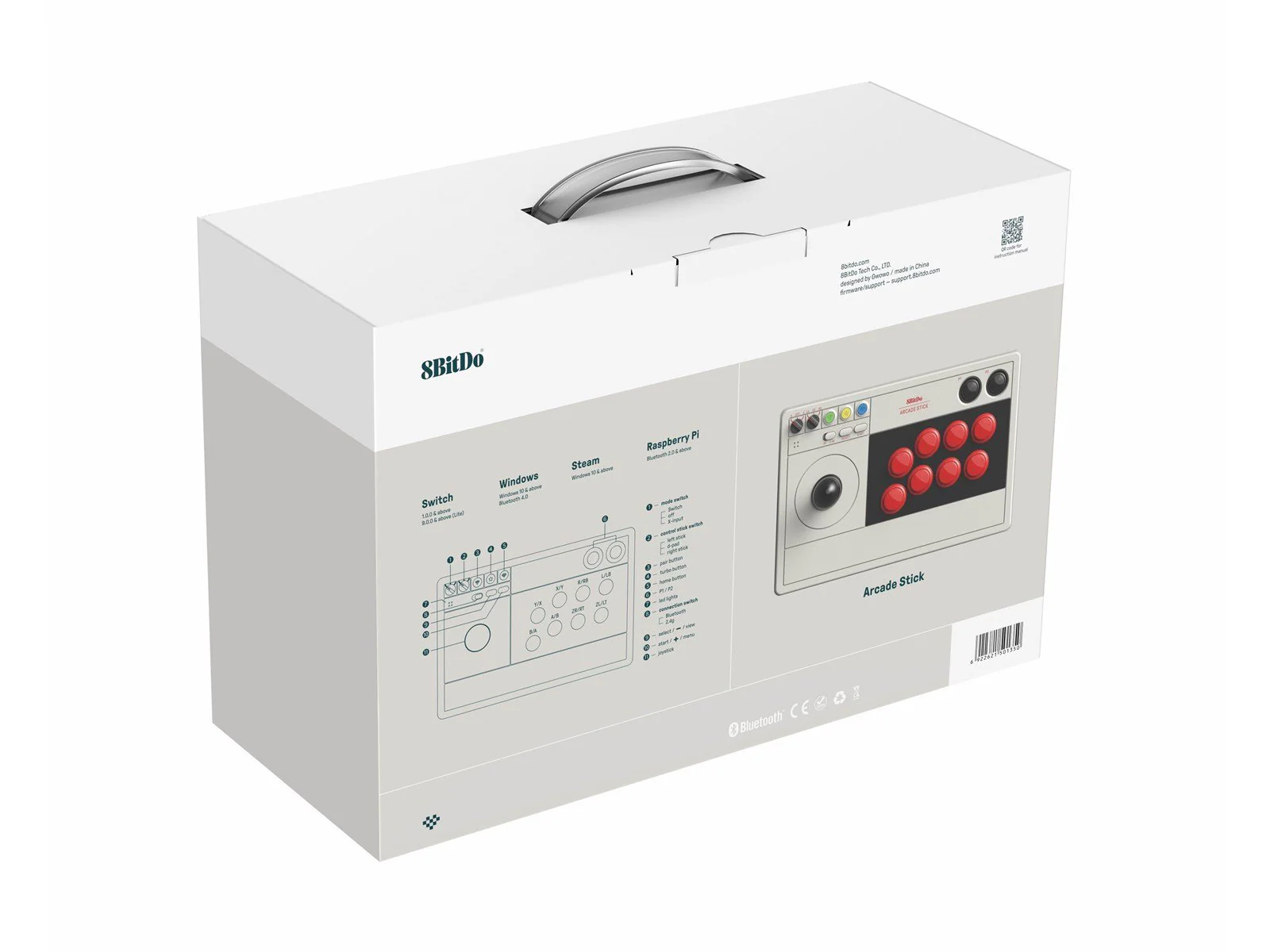 8BitDo Arcade Stick Truxton Steam Bundle