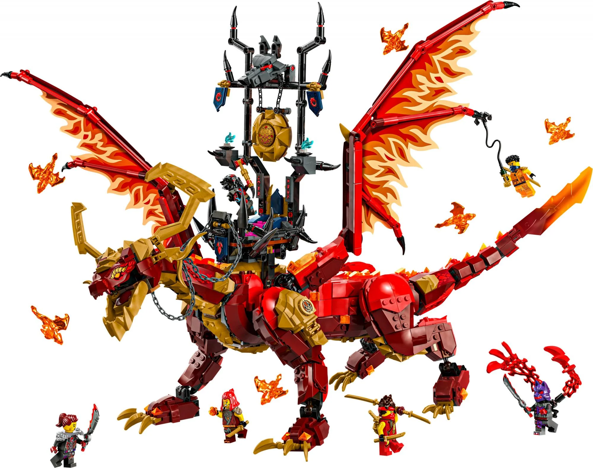 LEGO 71822 Ninjago Source Dragon of Movement