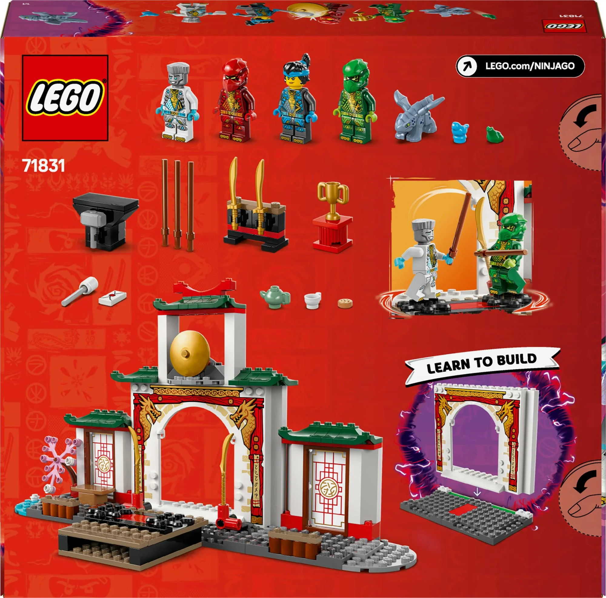 LEGO 71831 Ninjago Spinjitzu Ninja Temple