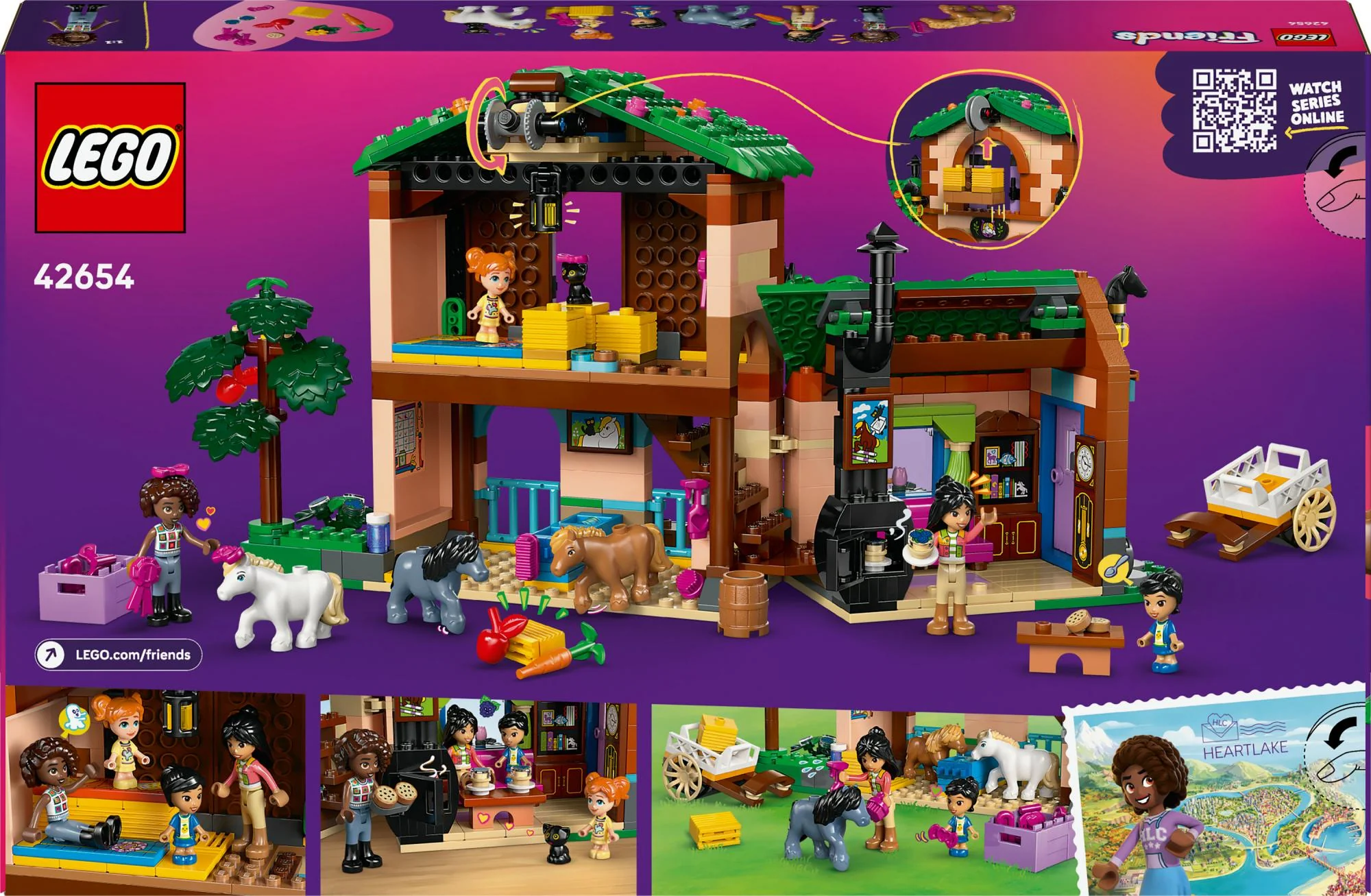LEGO 42654 Friends Pony Farm & Stable