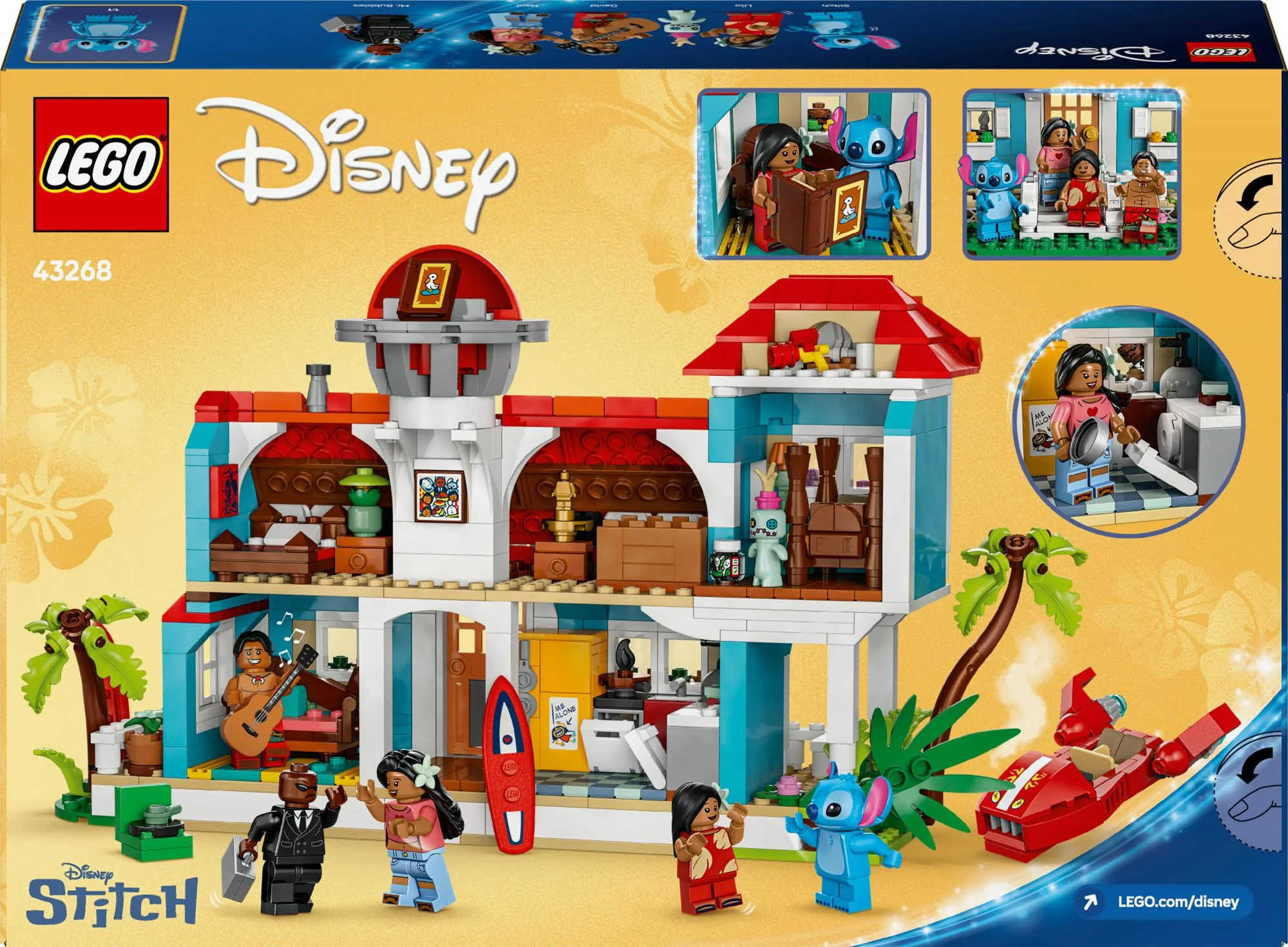LEGO 43268 Disney Classic The Beach House from Lilo and Stitch