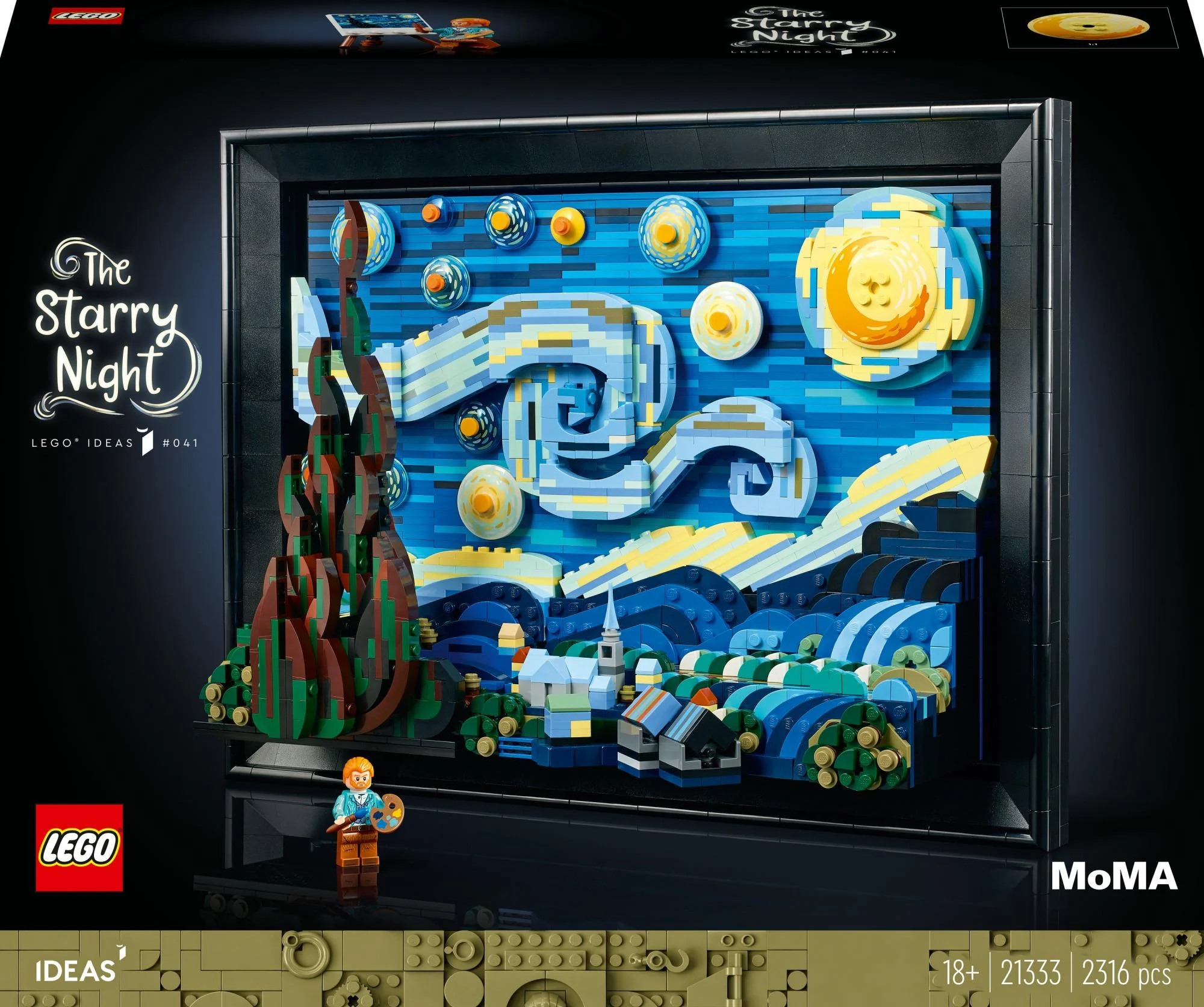 LEGO 21333 Ideas Vincent van Gogh - Starry Night