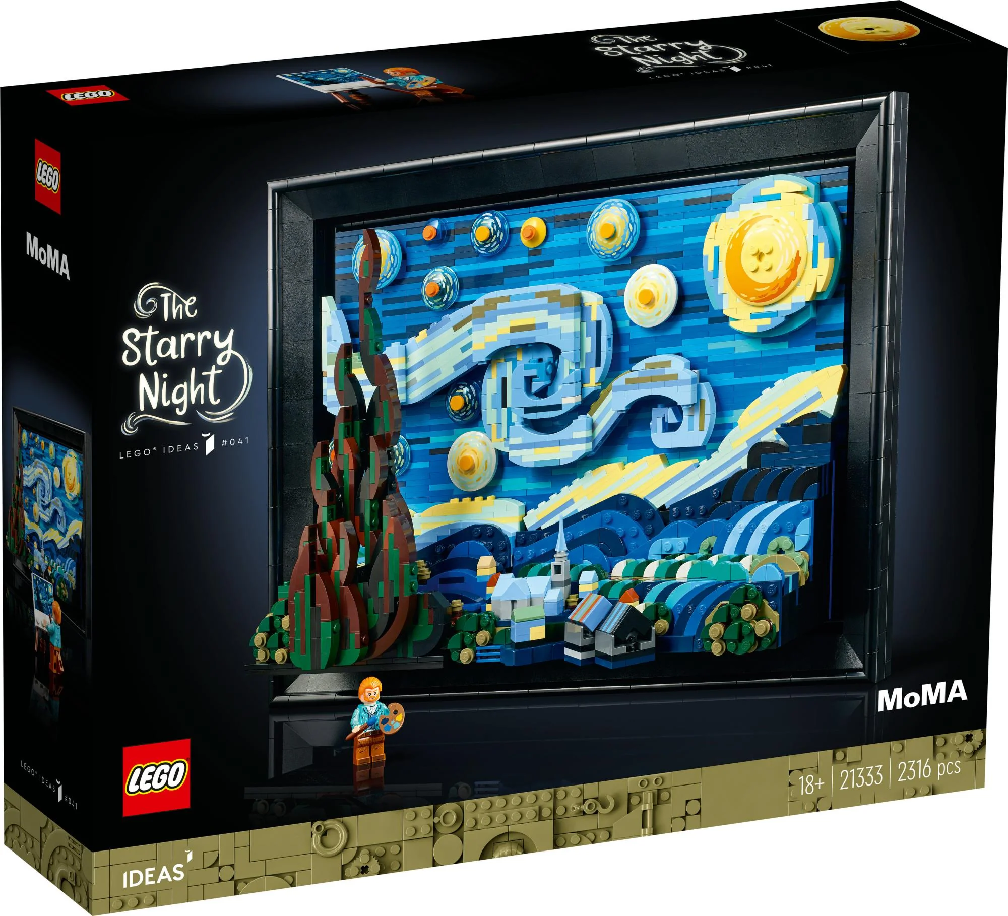 LEGO 21333 Ideas Vincent van Gogh - Starry Night