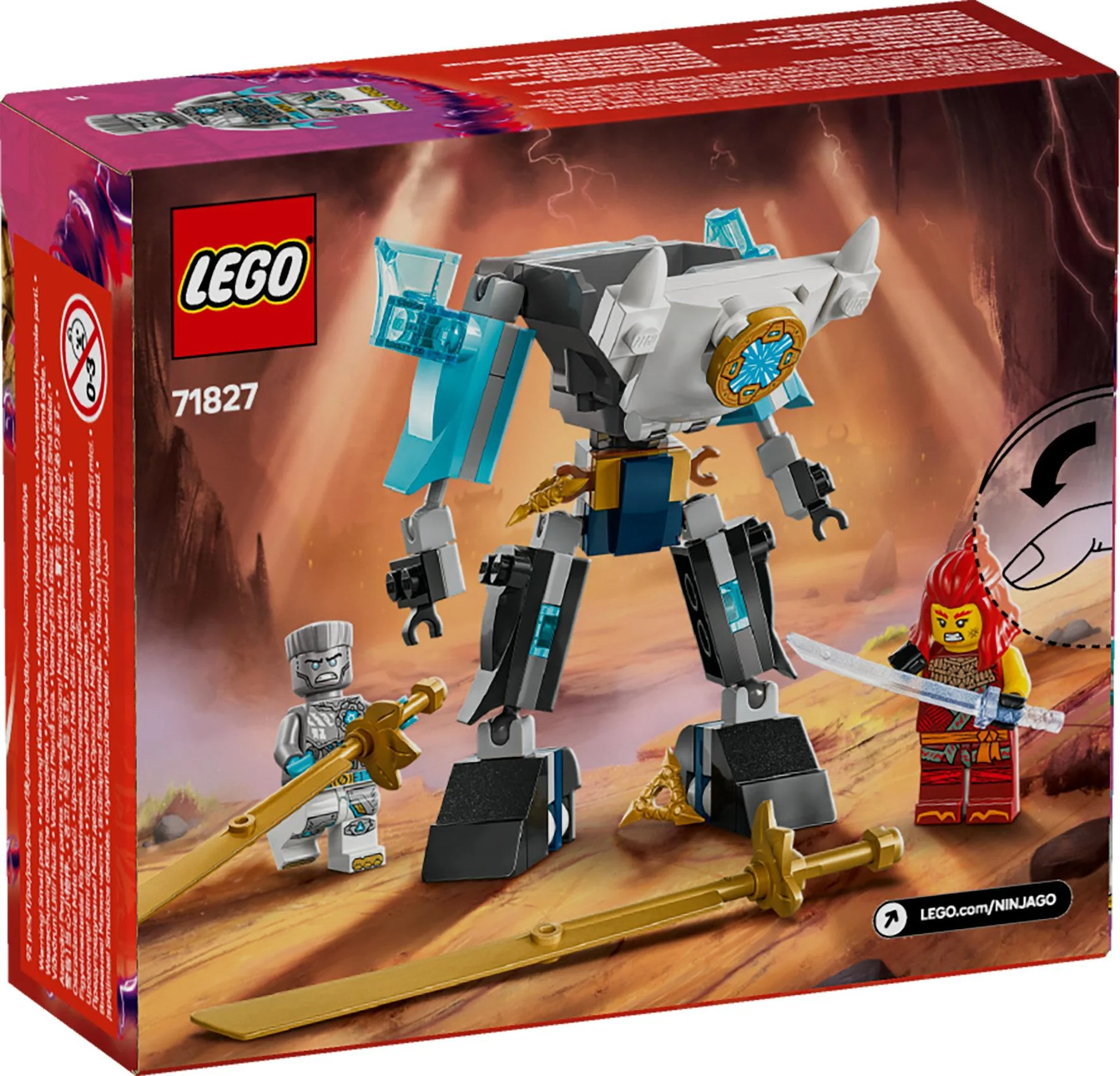 LEGO 71827 Ninjago Zane's Action Mech